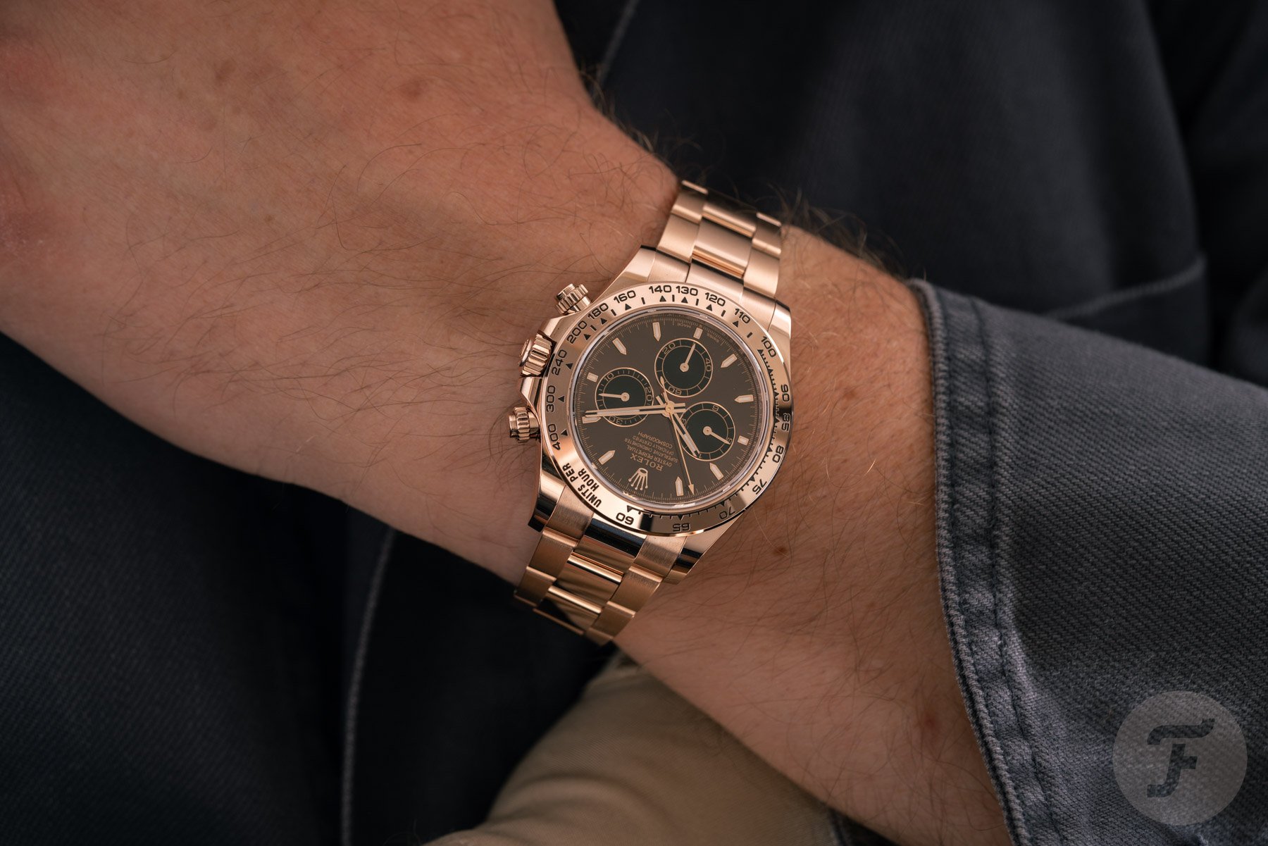 Rolex Cosmograph Daytona ref. 126505-0005 on wrist