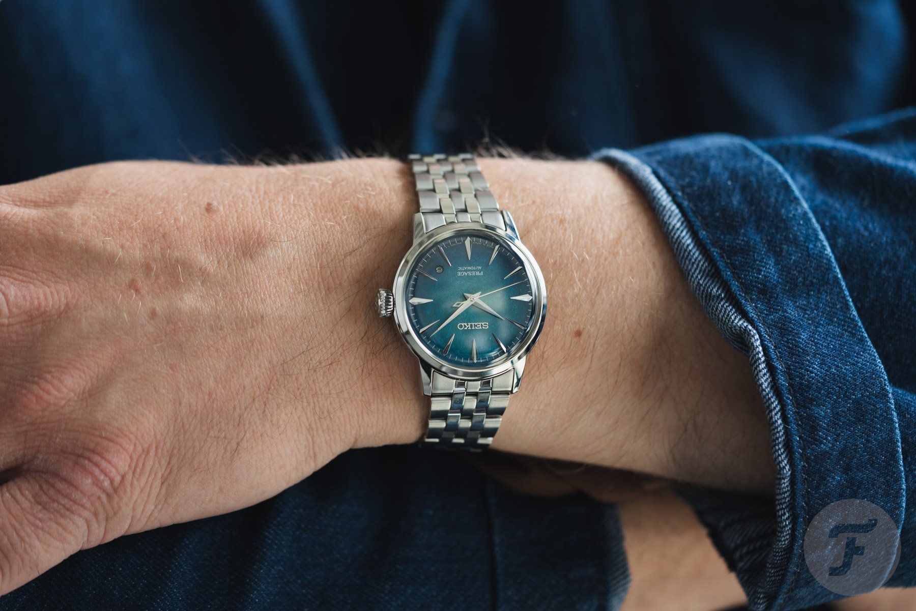 Seiko Presage Cocktail Time HCB001 on wrist