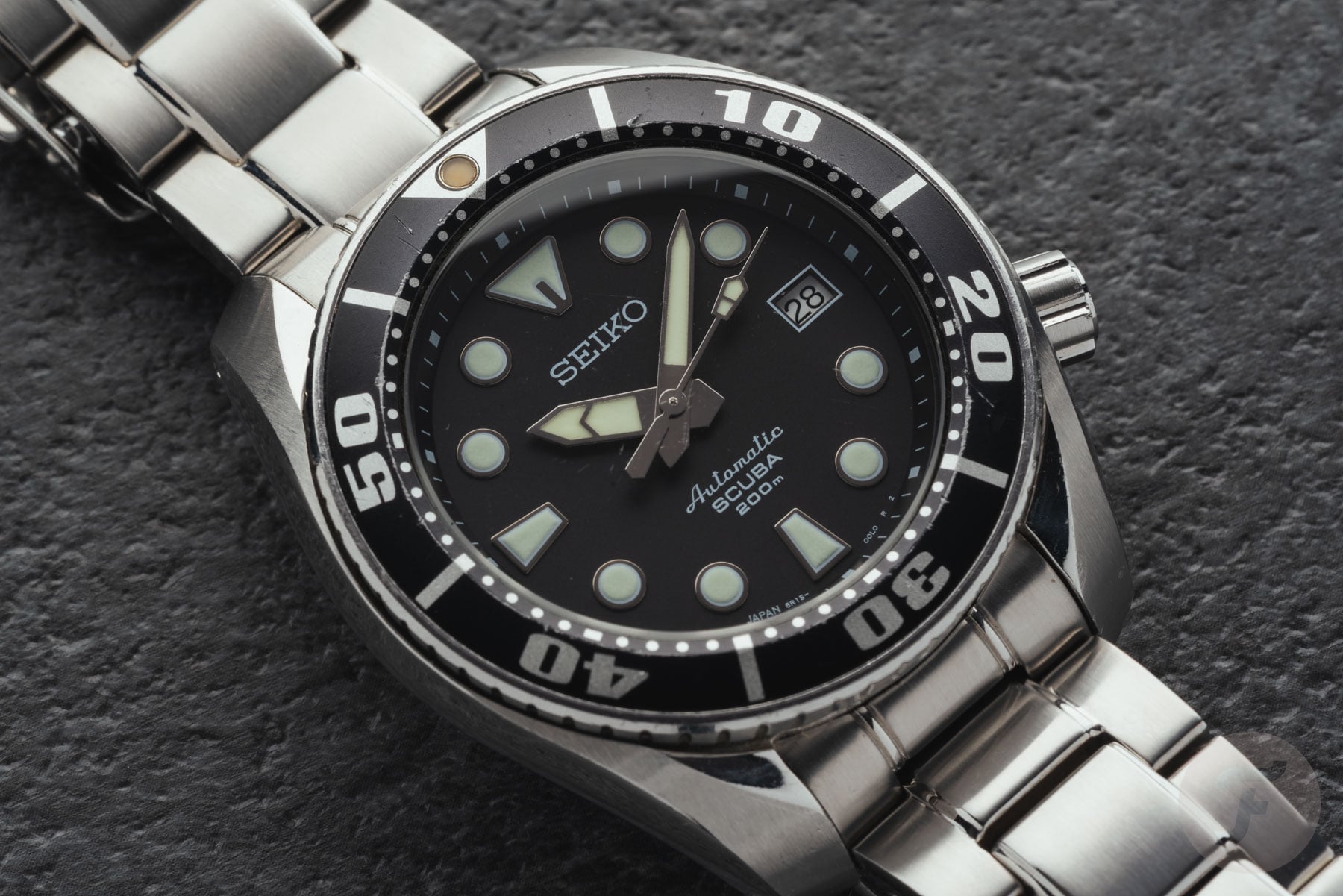 Seiko Sumo SBDC001 flat-lay