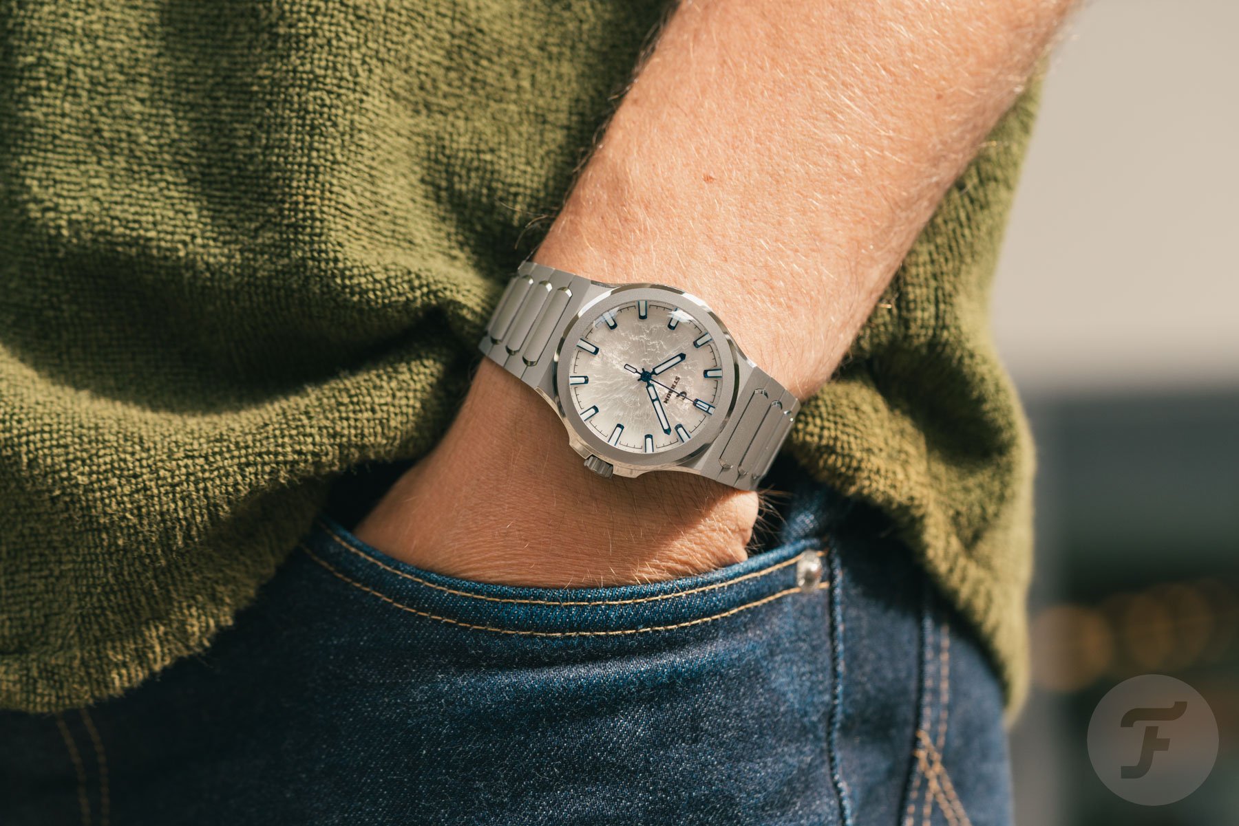 Straum Frozen Metal Titanium pocket shot