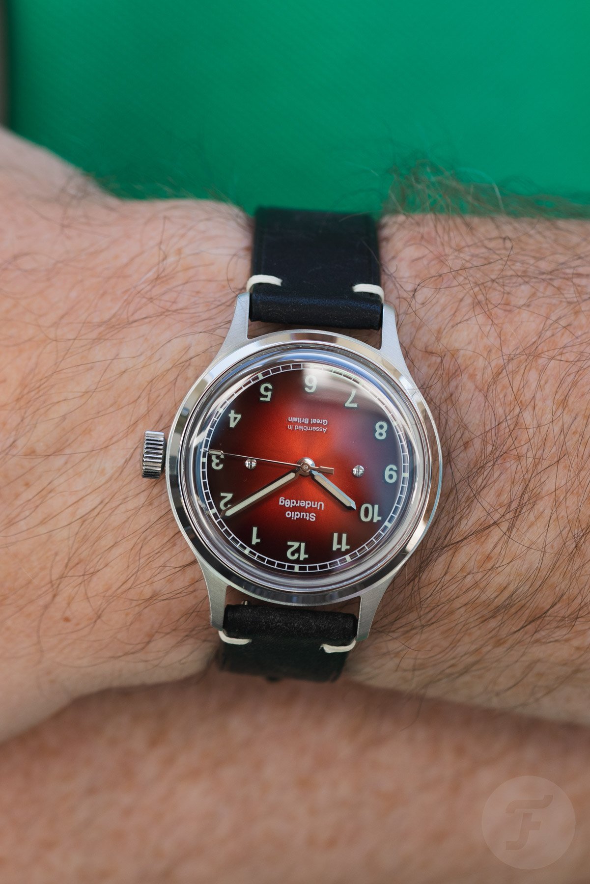 Studio Underdog 02Series Red L0lly on wrist