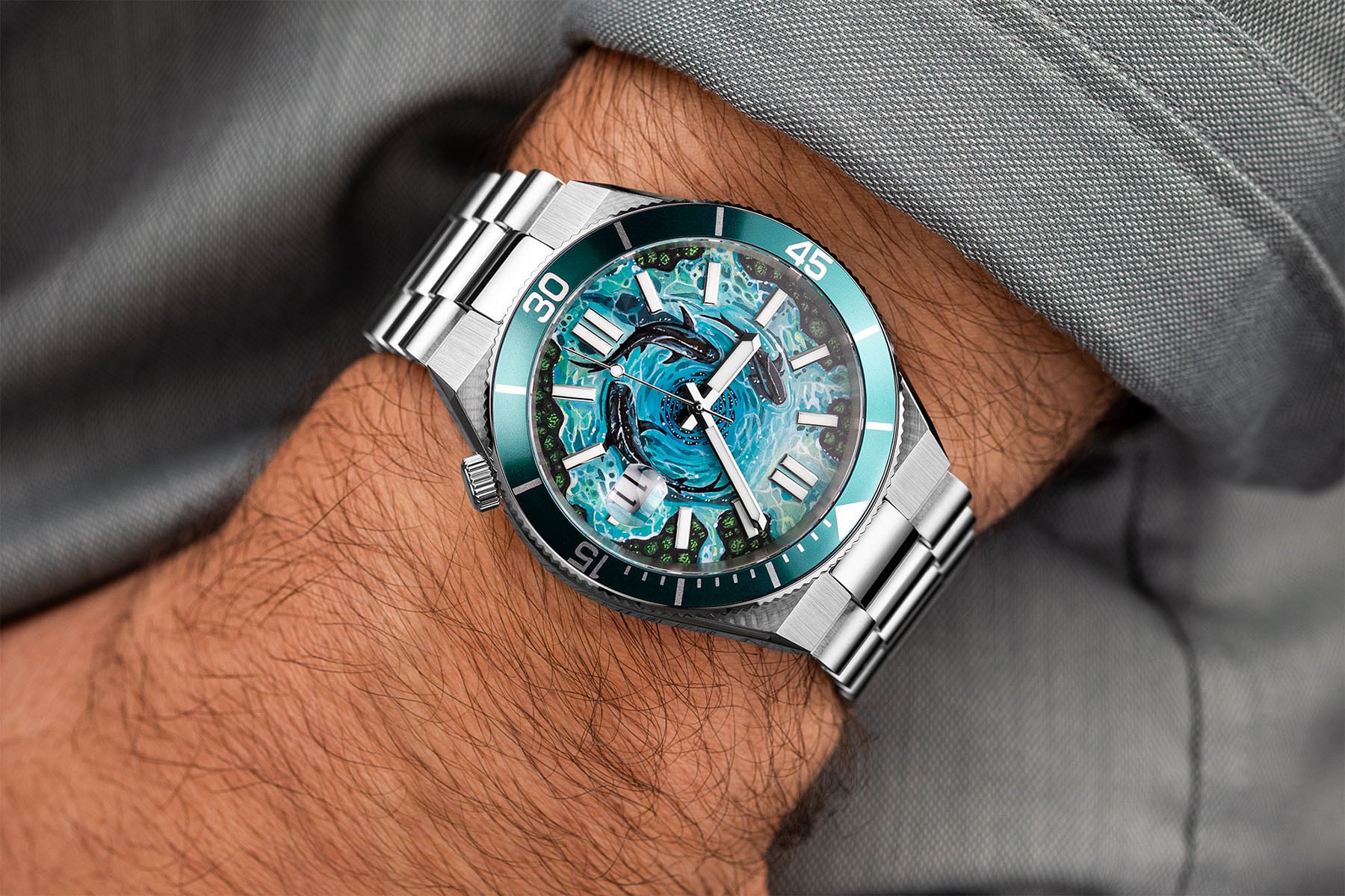 IFL Watches Citizen Tsuyosa Shore Mako on wrist