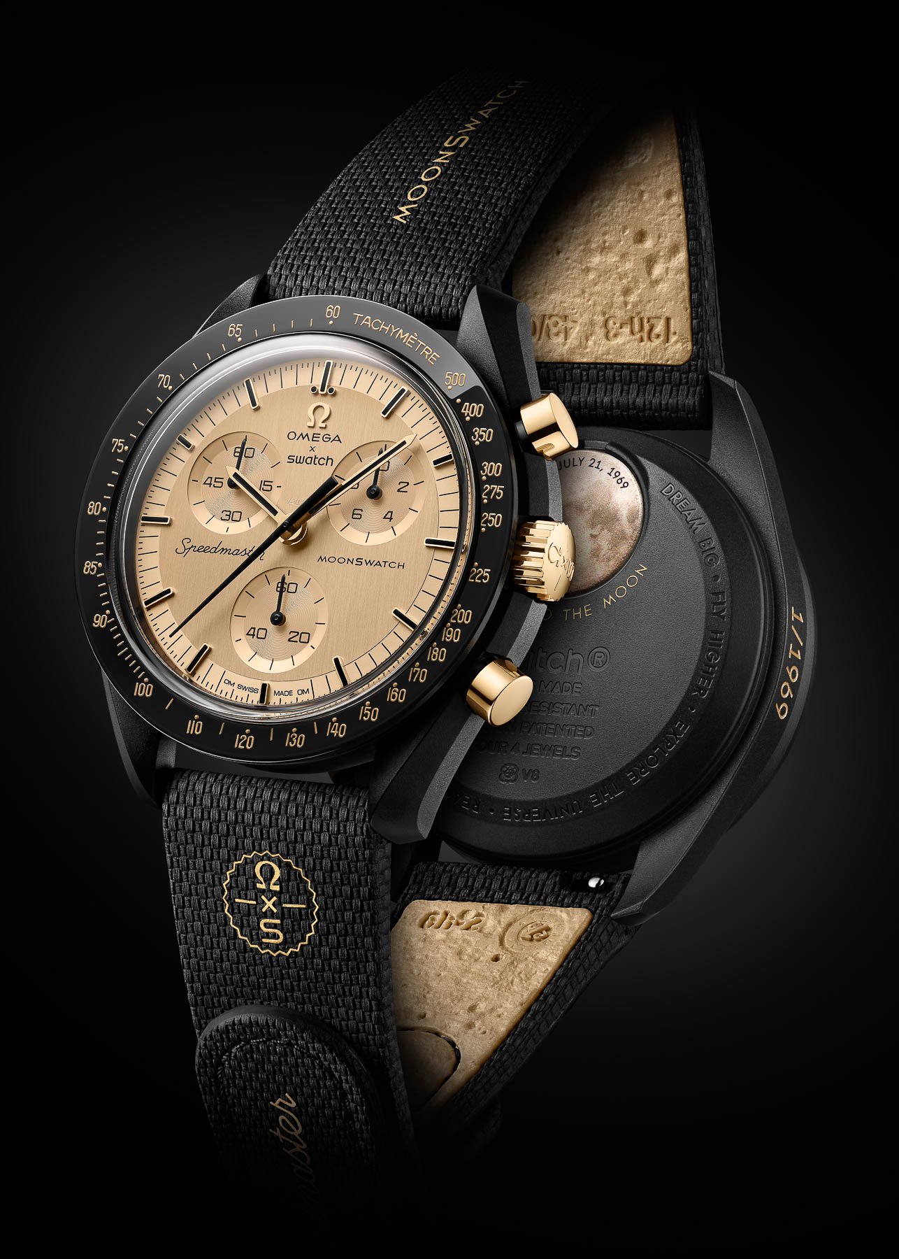 Breaking: Swatch Just Dropped a Bomb. The MoonSwatch Just Went Solid Moonshine Gold
