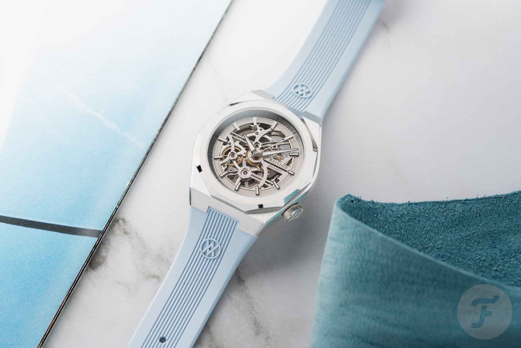 Flat lay shot of the BA11OD Chapter 7 Skeleton