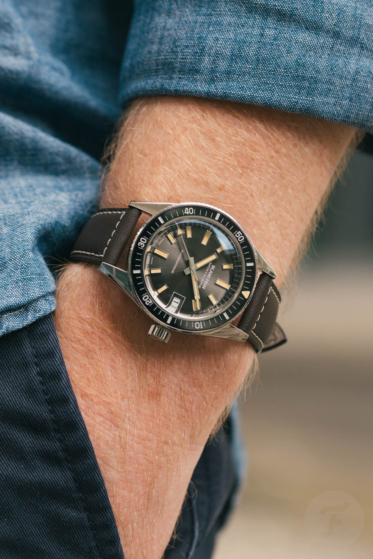 Blancpain Fifty Fathoms Bathyscaphe 70th Anniversary pocket shot