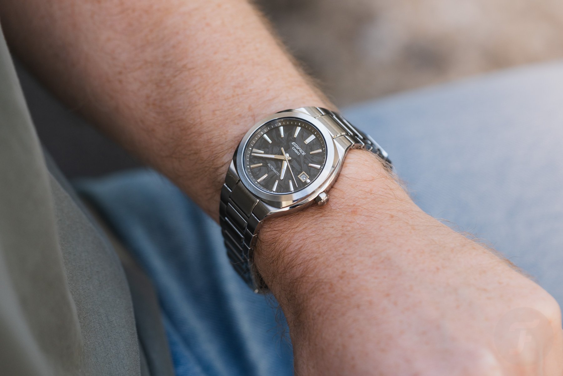 Wristshot of the Casio Edifice Automatic EFK-200