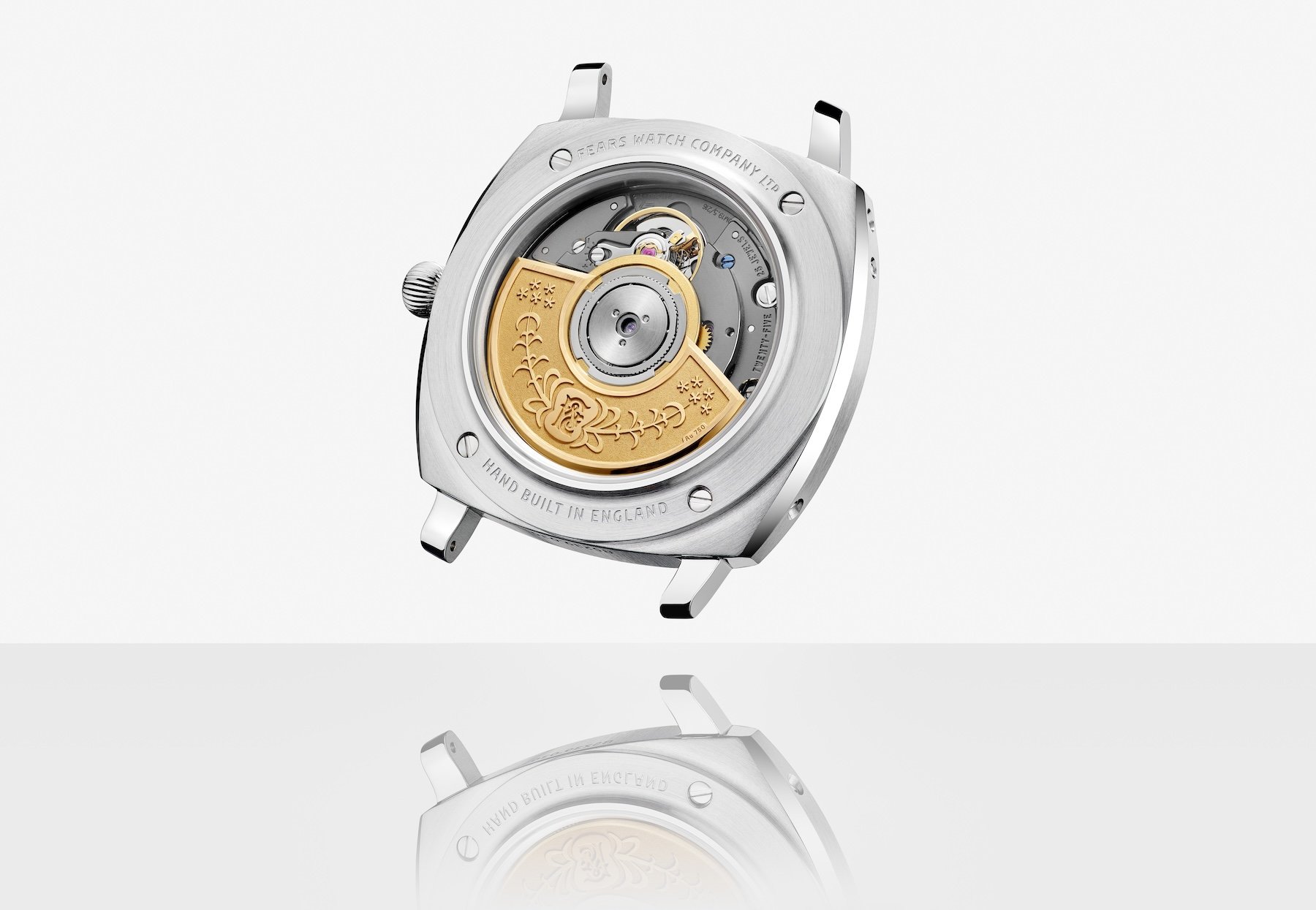 Fears Brunswick 39 Perpetual Calendar case back and movement