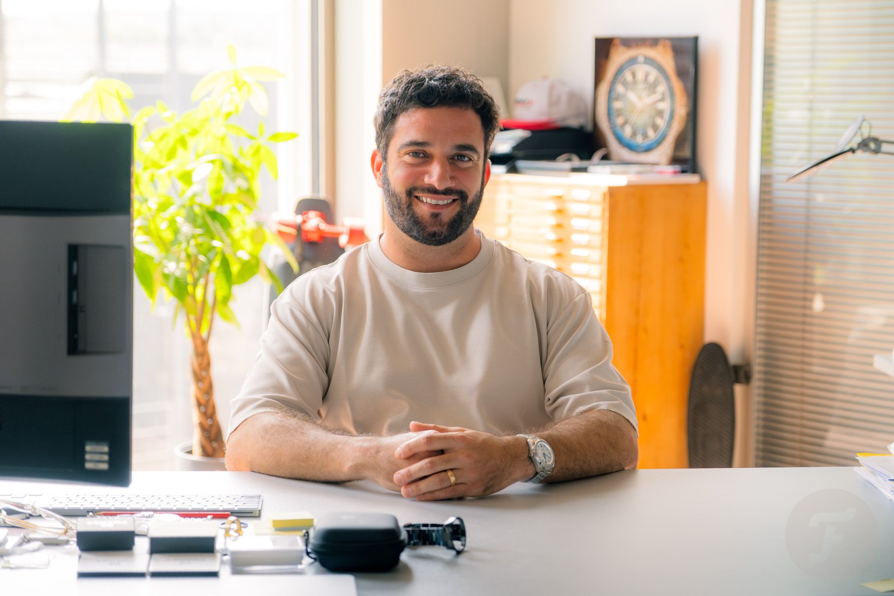 Formex CEO Raphael Granito in his office