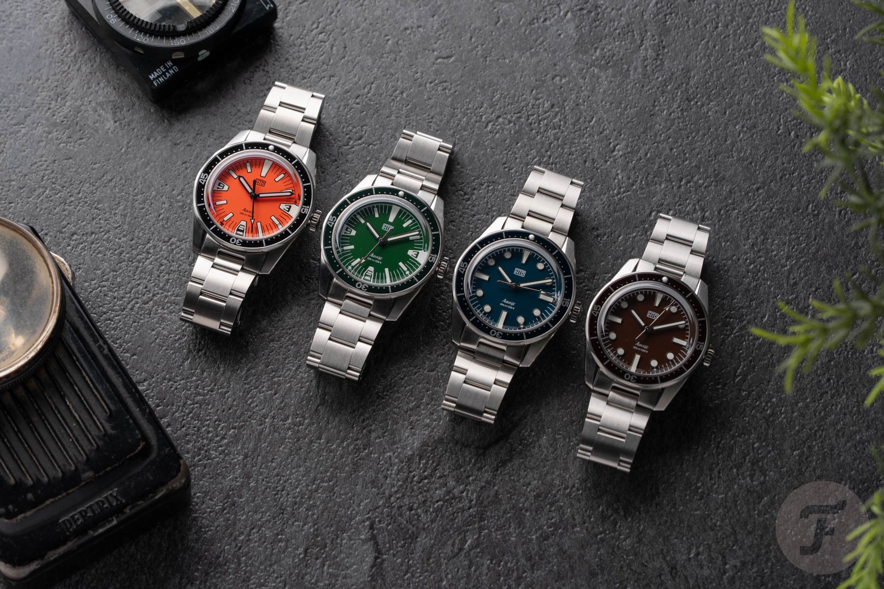 Living La Dolce Vita: New Colors for HTD Aquatìc Bicchierini and SpaceBoy Dive Watches