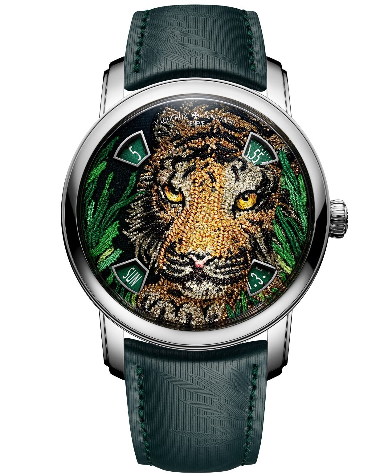 Vacheron Constantin Métiers d'Art Tribute To The Animal Kingdom Tigerbroidery