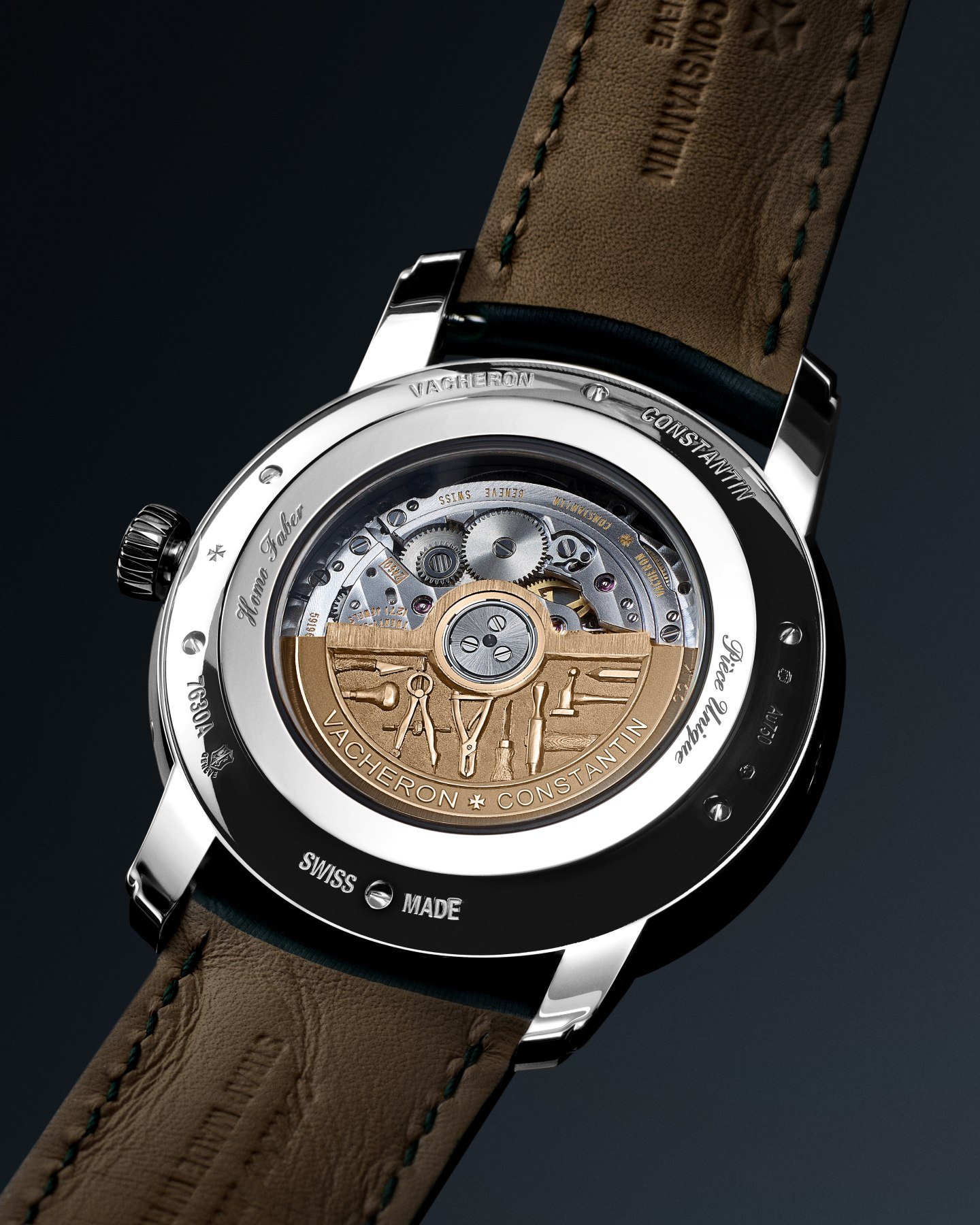 Case back of the Vacheron Constantin Métiers d'Art Tribute To The Animal Kingdom Papercroc