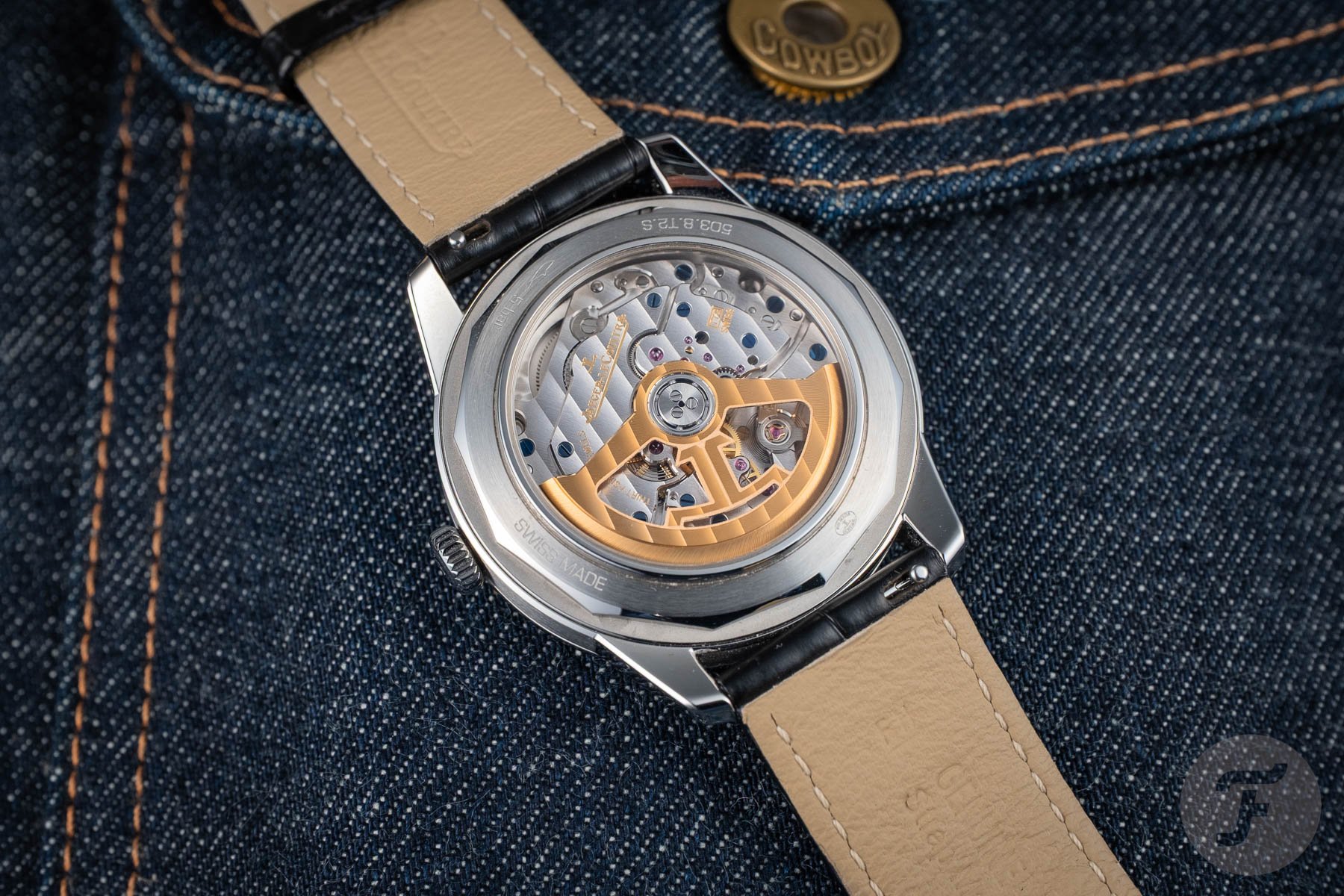 Movement inside the Jaeger-LeCoultre Geophysic Universal Time