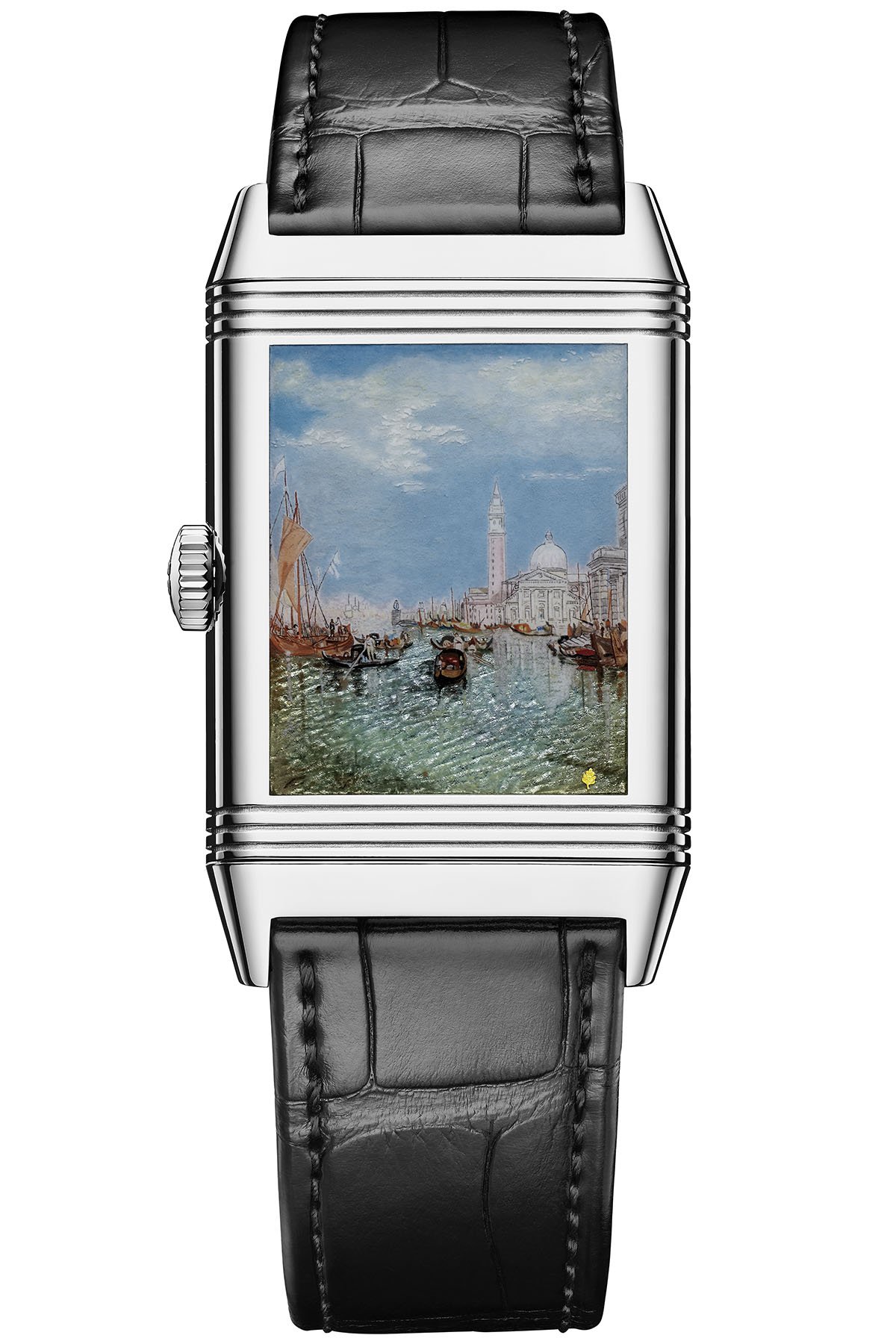 Jaeger-LeCoultre Reverso Tribute Enamel Turner Series Q39334W1 back