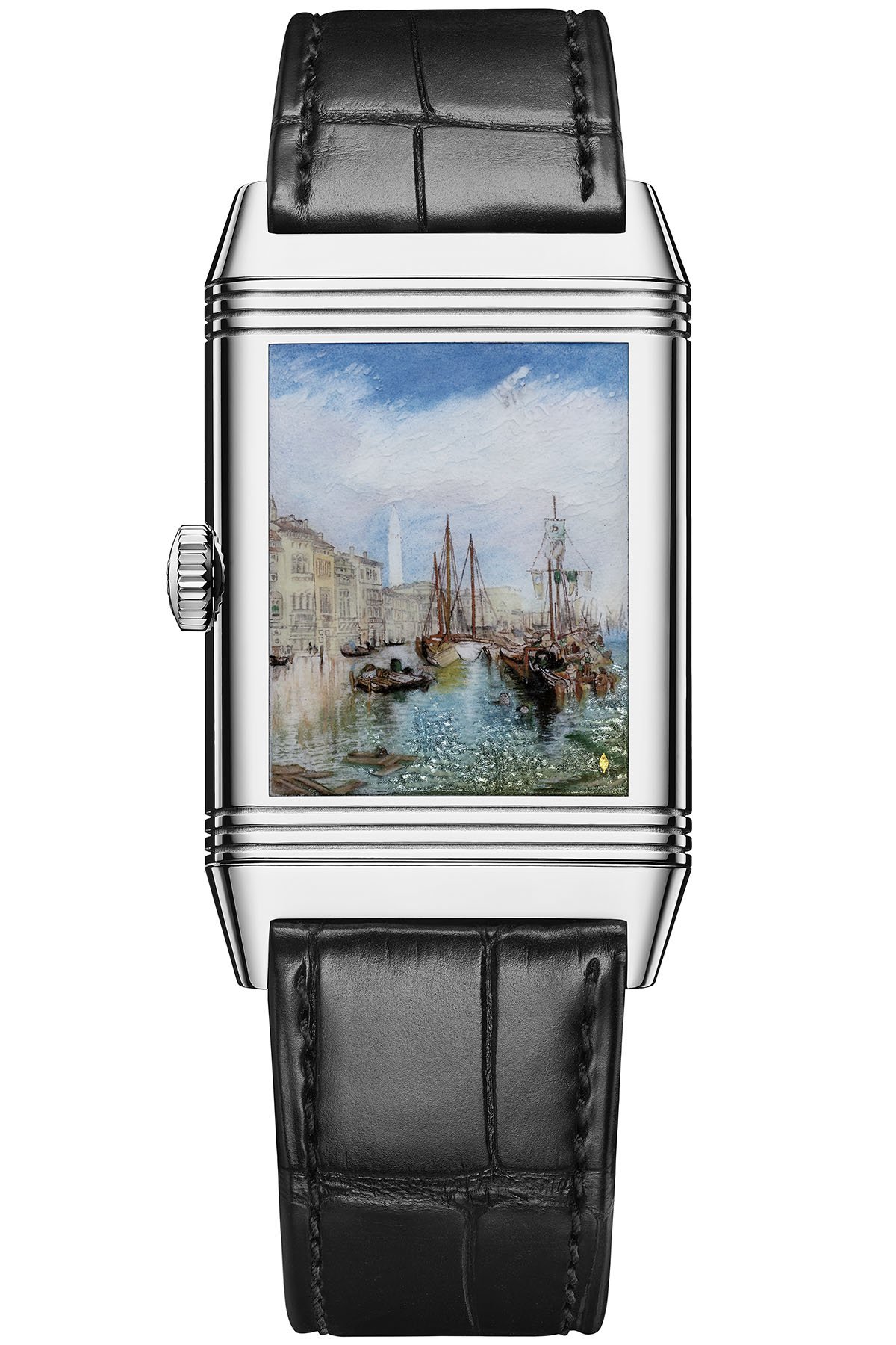Jaeger-LeCoultre Reverso Tribute Enamel Turner Series Q39334W2 back