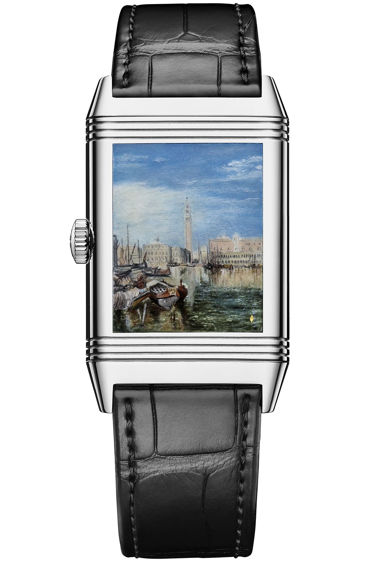 Jaeger-LeCoultre Reverso Tribute Enamel Turner Series Q39334W3 back