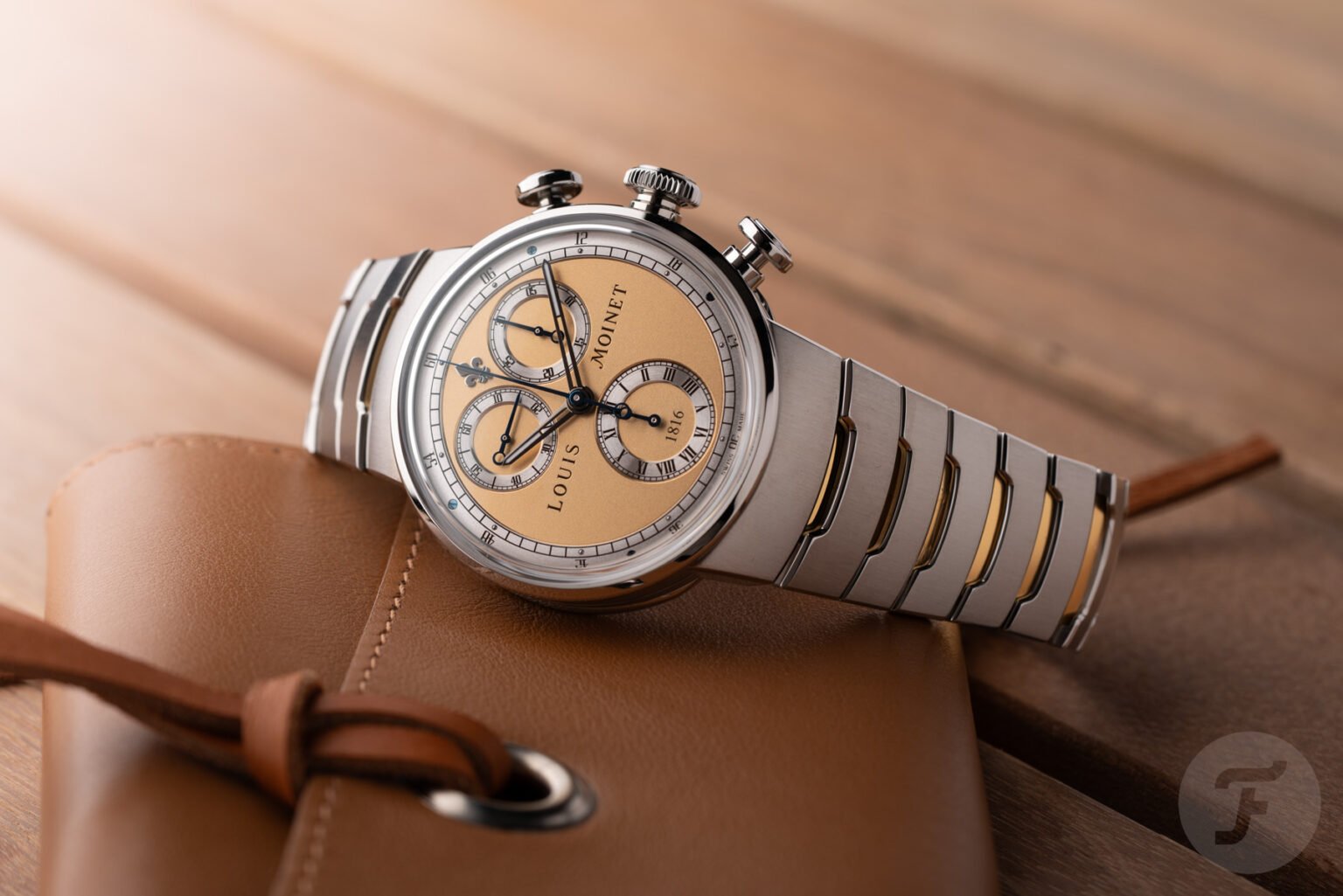 Louis Moinet 1816 Chronograph Champagne