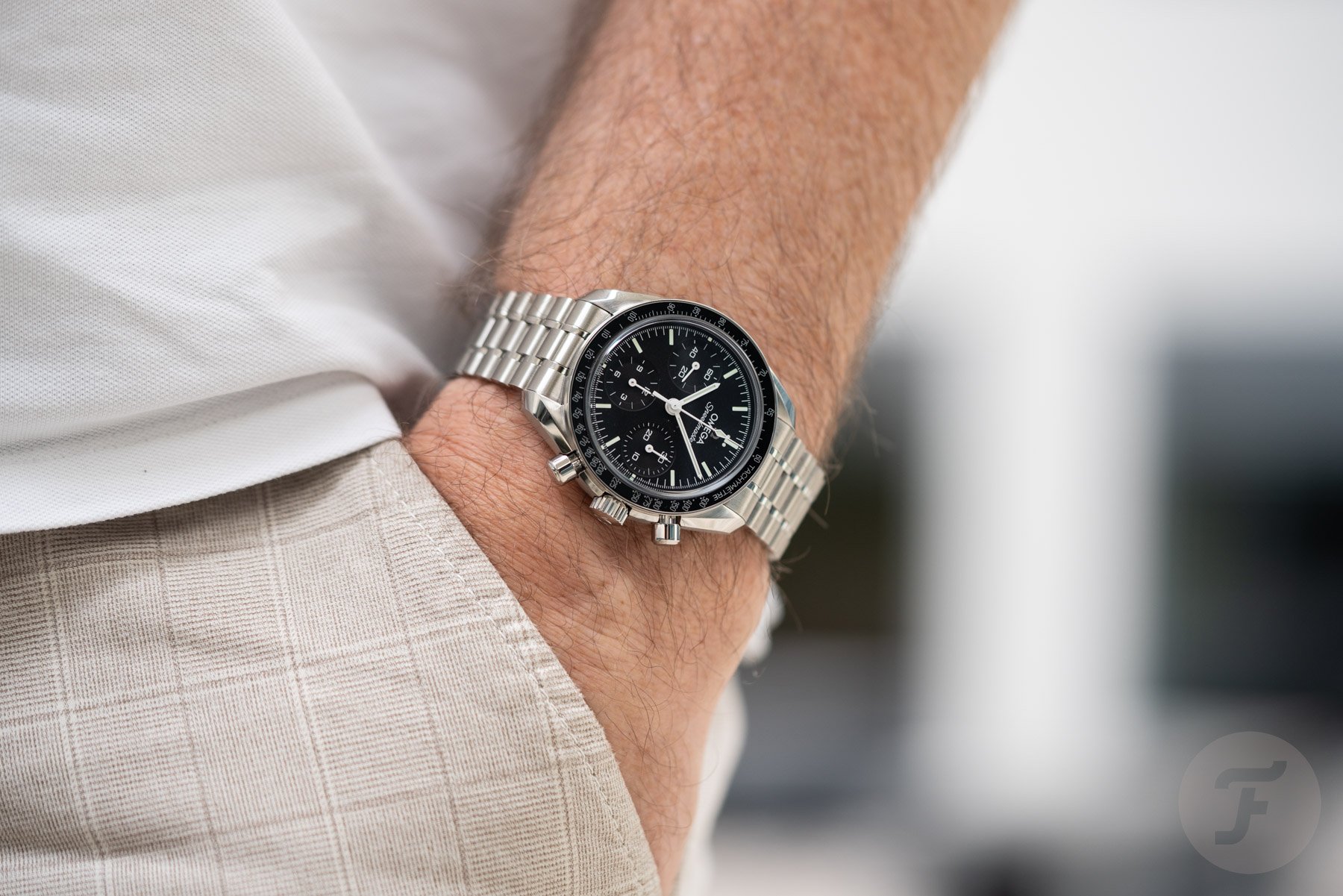Omega Speedmaster 38 ref. 324.30.38.50.01.002 pocket shot