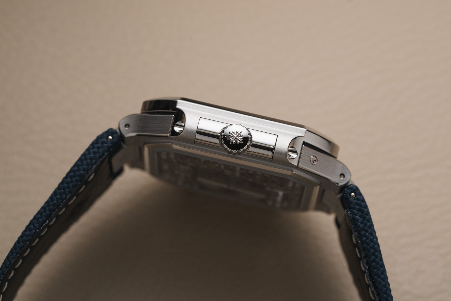 Profile of the Patek Philippe Cubitus Perpetual Calendar Skeleton