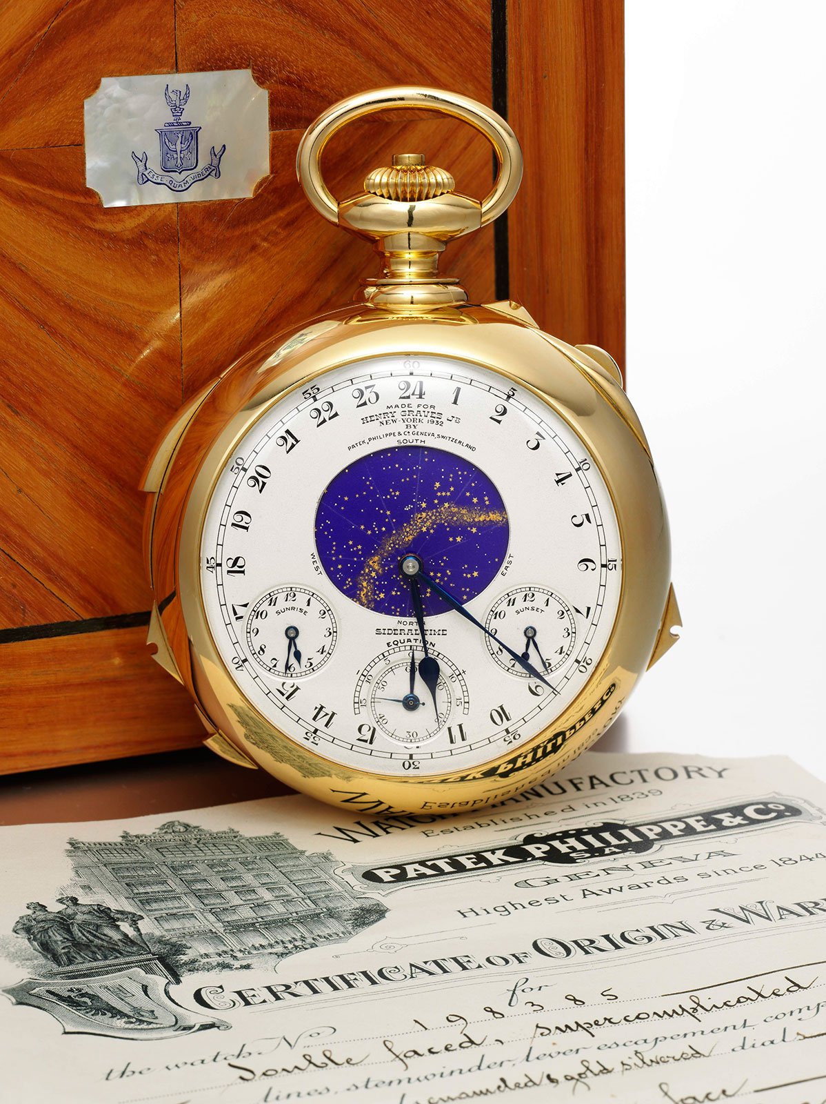 Patek Philippe Henry Graves Supercomplication from 1933