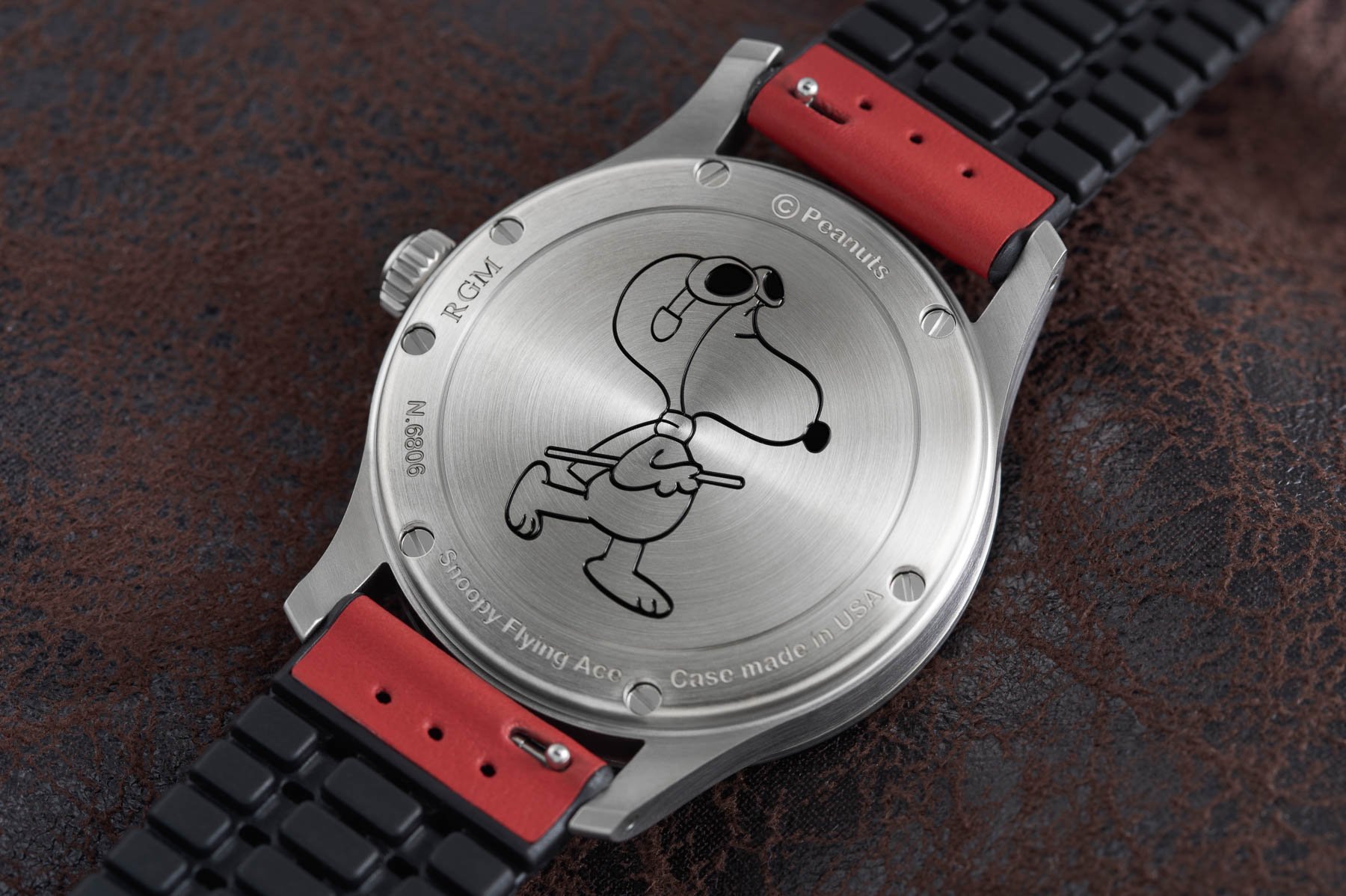 RGM Model 151 Snoopy Flying Ace case back