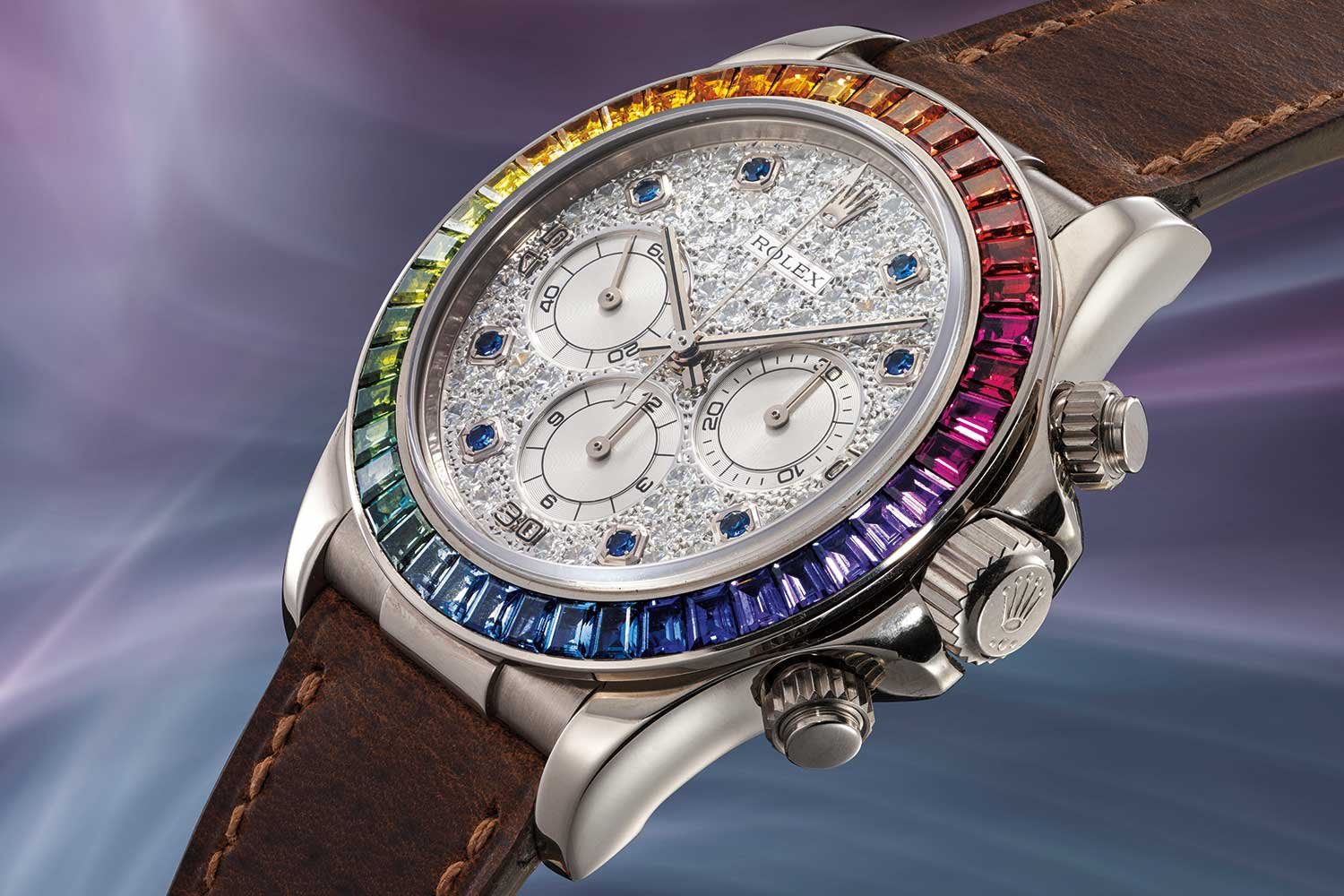 Rolex Rainbow Daytona reference 16599SAAEC