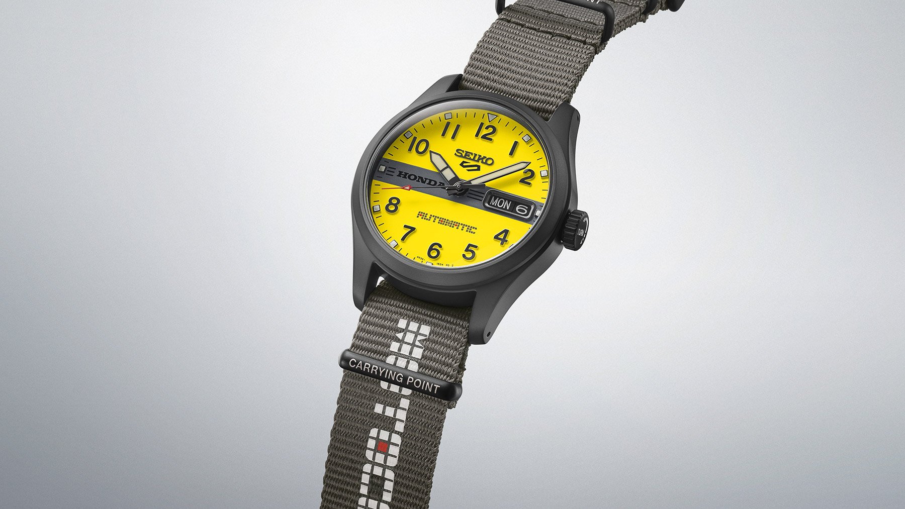 Seiko And Honda Celebrate The Iconic Motocompo With A New Seiko 5 Sports Limited Edition