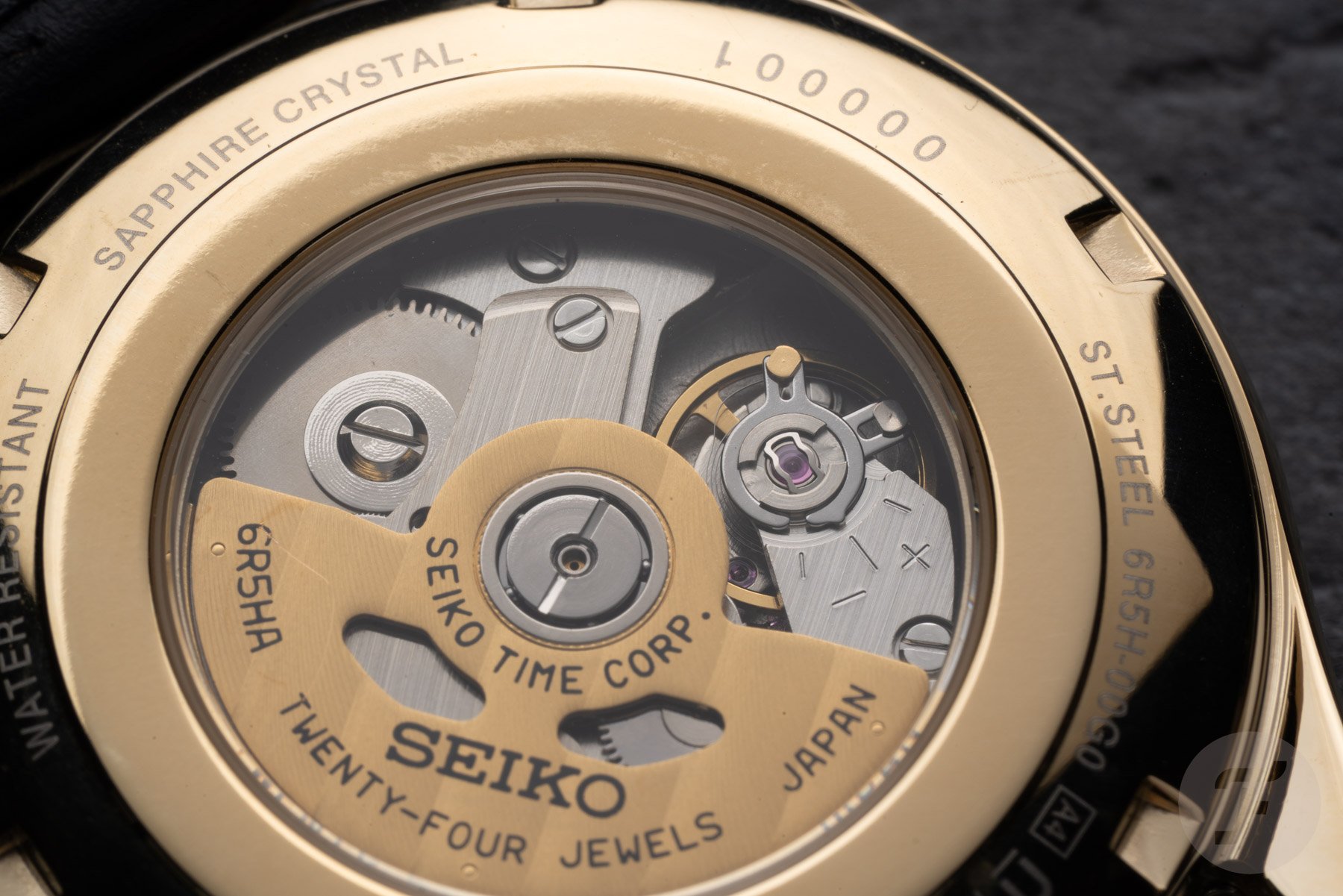 Movement inside the Seiko Presage Classic Series “Craftsmanship” HCC006