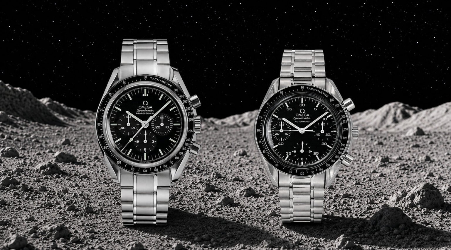 Omega Speedmaster Professional and Speedmaster Reduced
