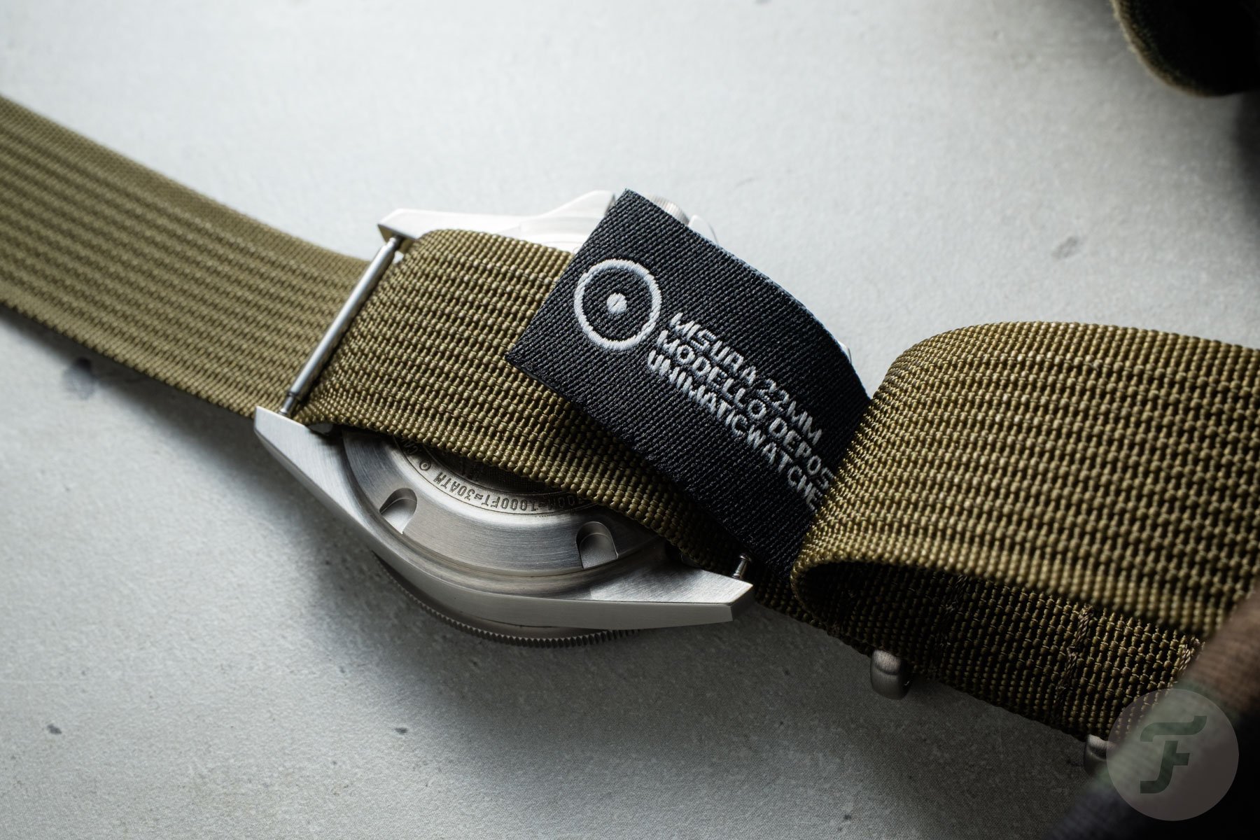 Unimatic Modello Uno GMT Impronte U1-GMT-AEG strap