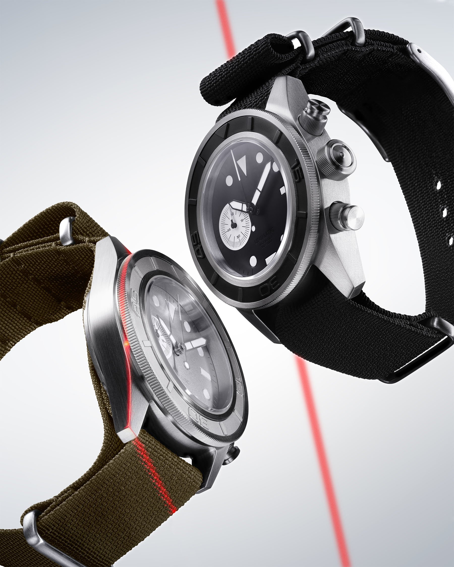 Unimatic Modello Tre refs. U3-AEB and U3-AEG