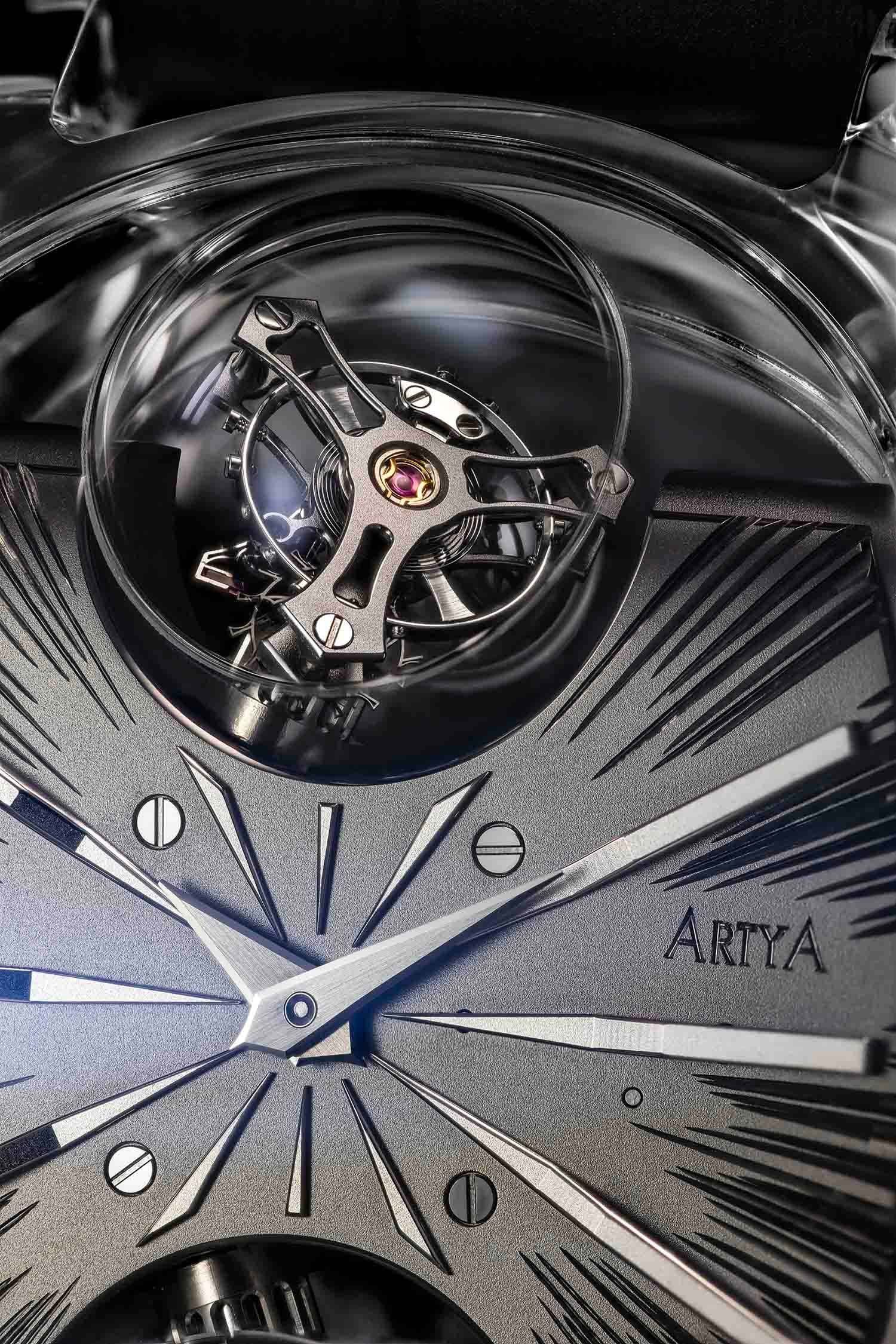 The top cônillon of the ArtyA Genève Complexity Métiers d'Art