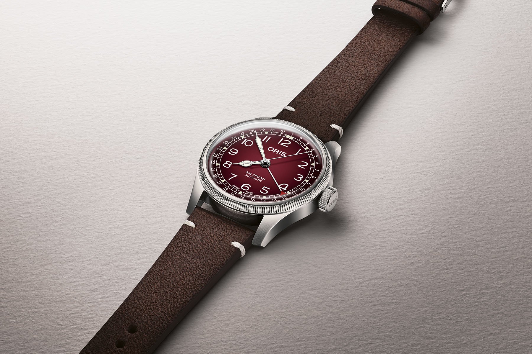 Oris × Cervo Volante Big Crown Pointer Date ref. 01 754 7785 4038-Set flat-lay