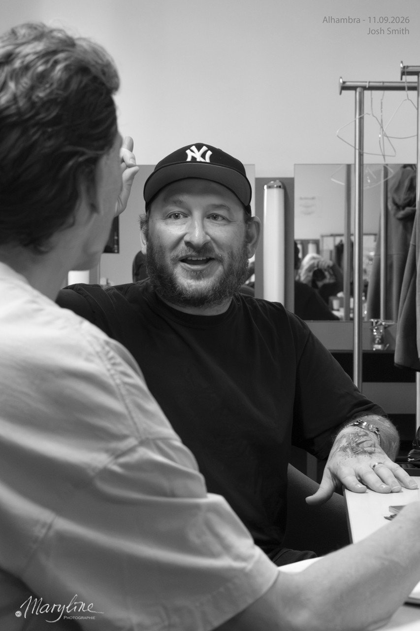 Guitarist Josh Smith during the interview with Fratello watches' Lex Stolk