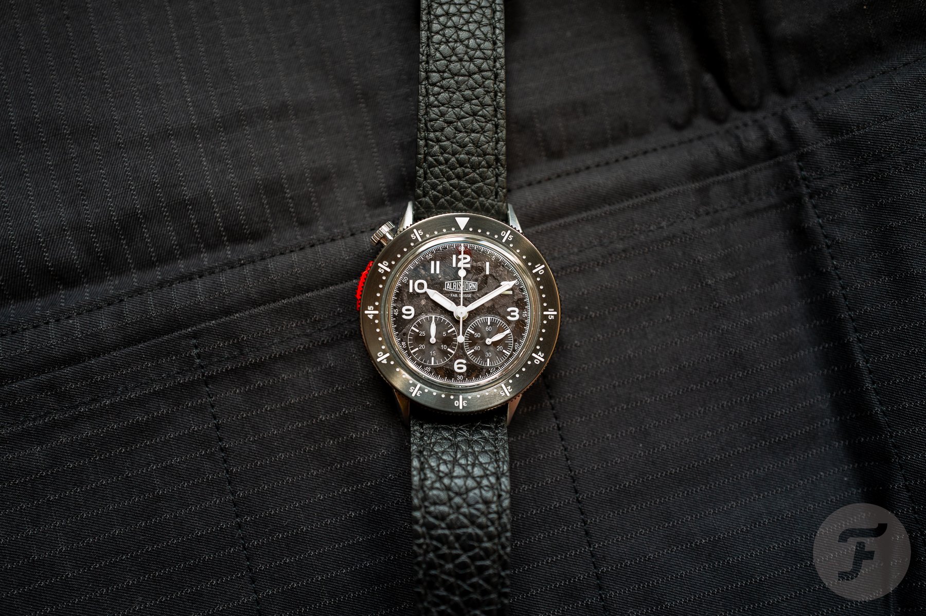 Albishorn Type X-Graph flat-lay, head on
