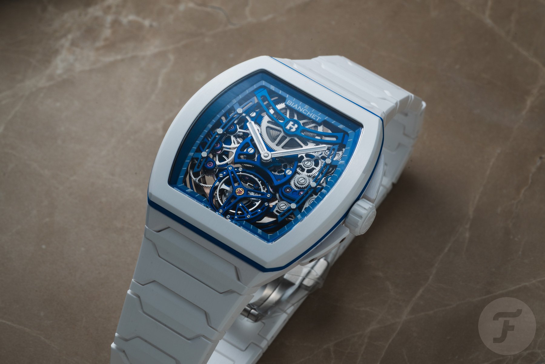 Bianchet Tonneau UltraFino Ceramic Skeleton White