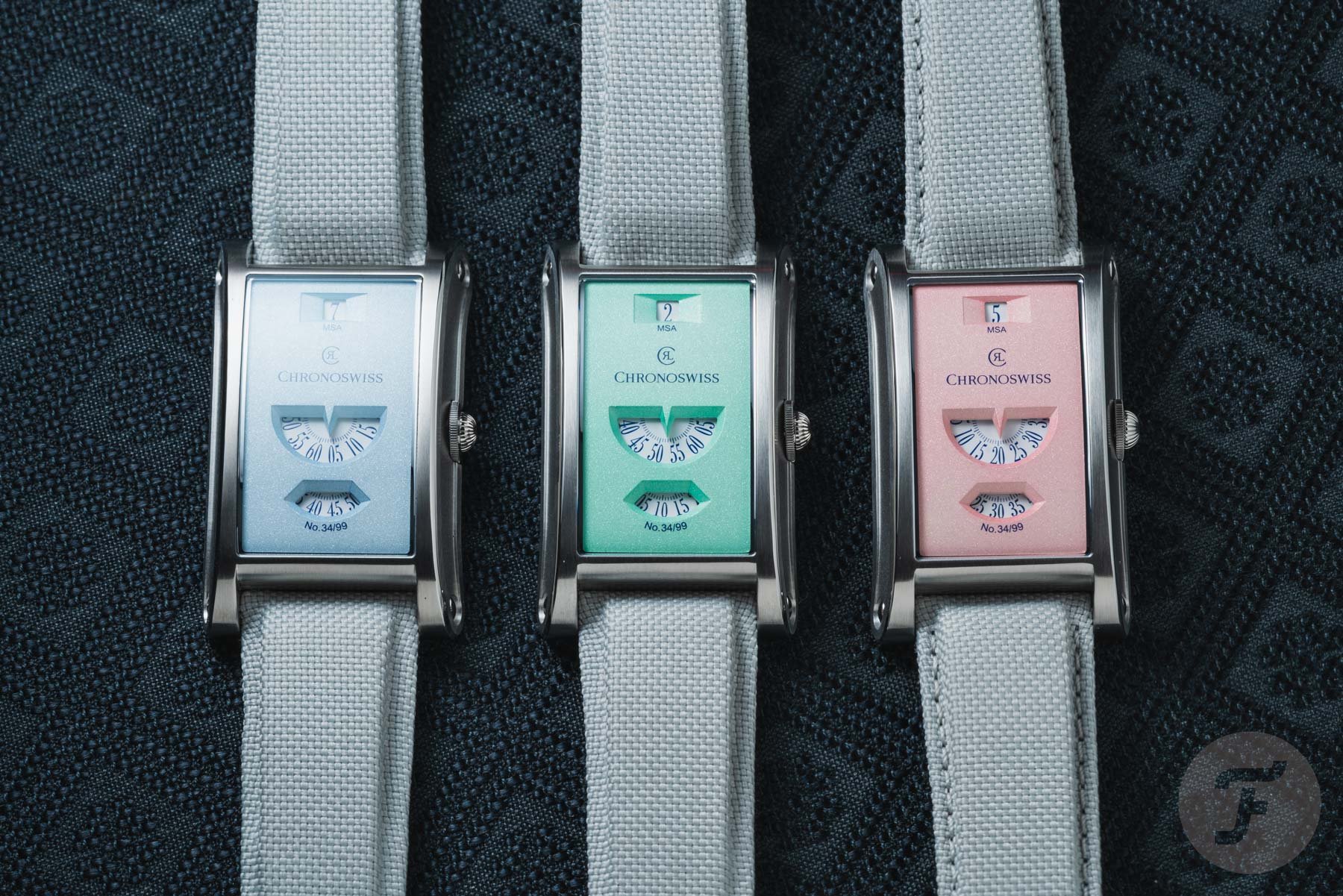 The Chronoswiss Neo Digiteur Pastel Code Puts A Softer Spin On A Peculiar Watch