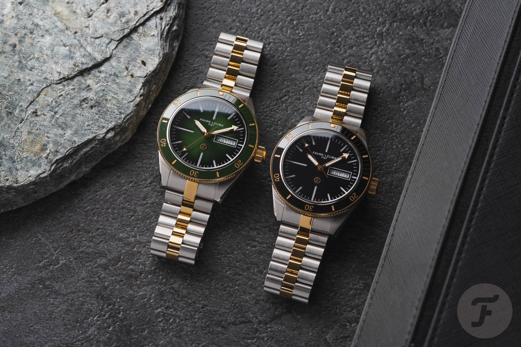Favre Leuba Deep Raider Day Date Bicolor
