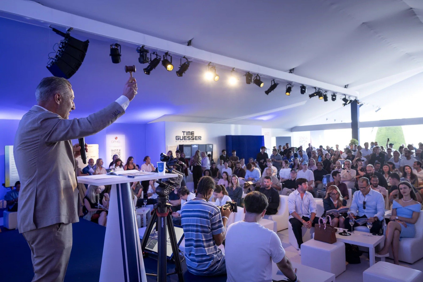 Auction during the Geneva Watch Days 2026
