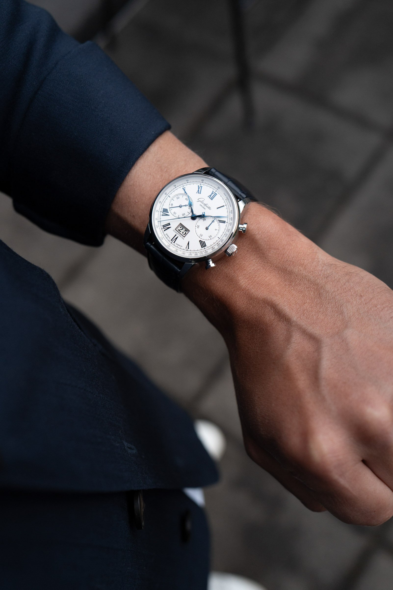 Glashütte Original Senator Chronograph wrist shot