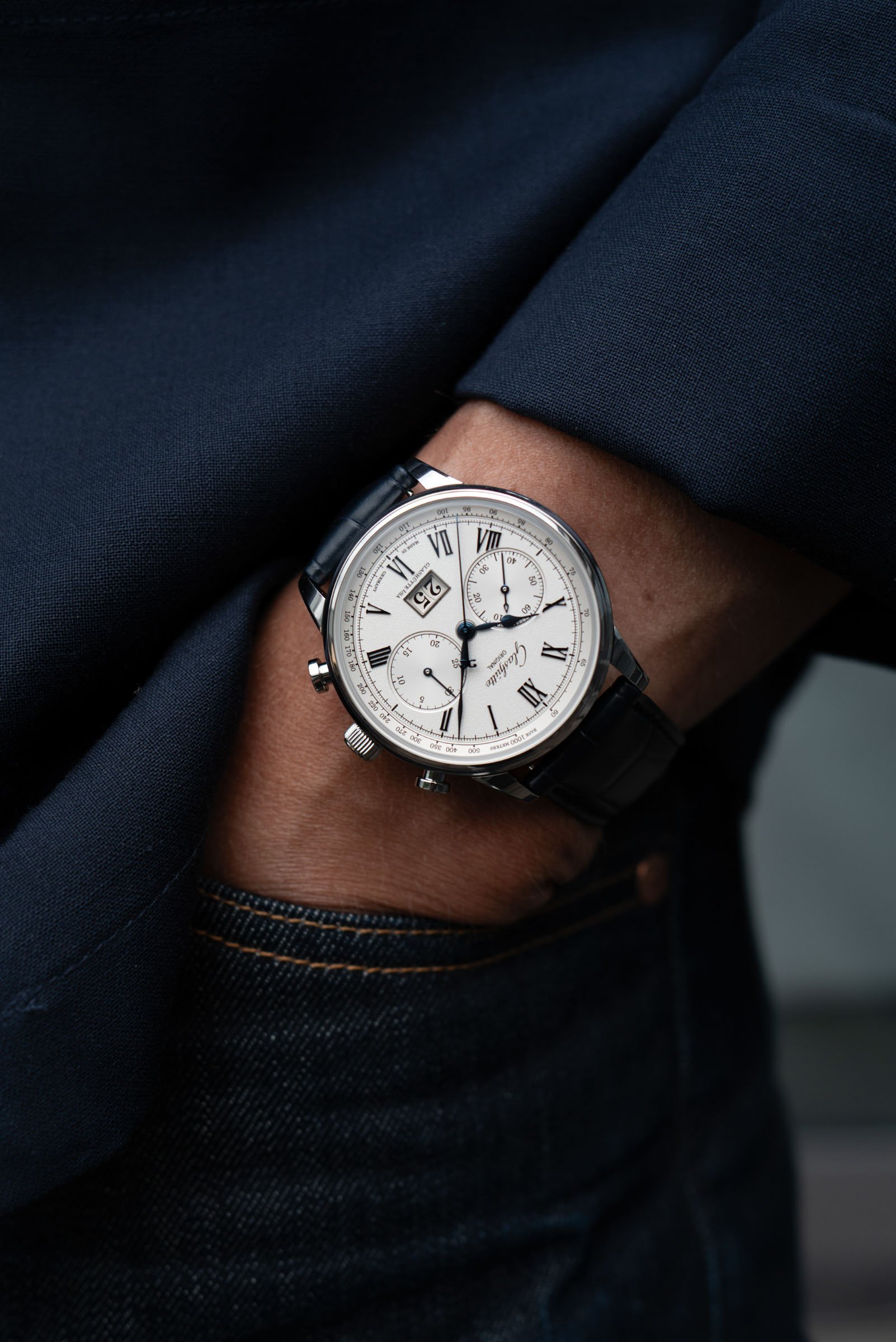 Glashütte Original Senator Chronograph pocket shot