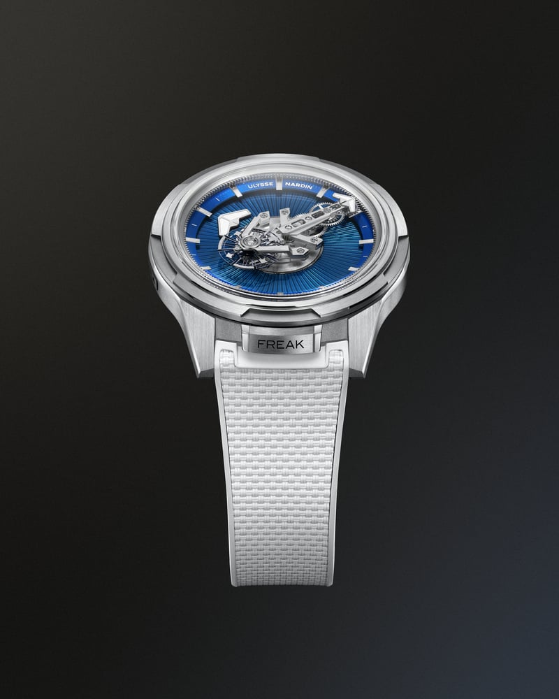 Ulysse Nardin Freak One Blue Enamel cobra shot