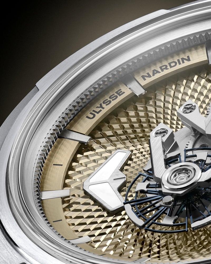 Ulysse Nardin Freak One Guilloché hour disc