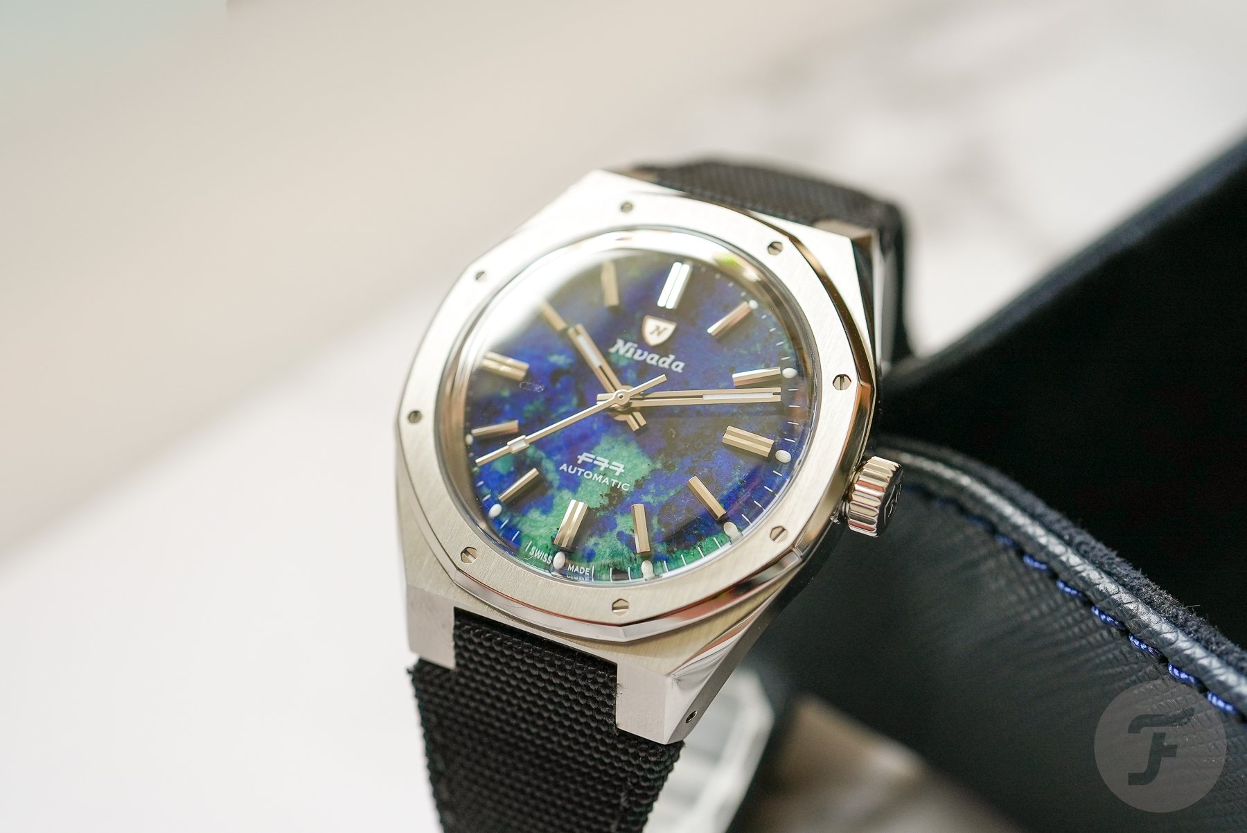 Nivada Grenchen F77 MKII Azurite