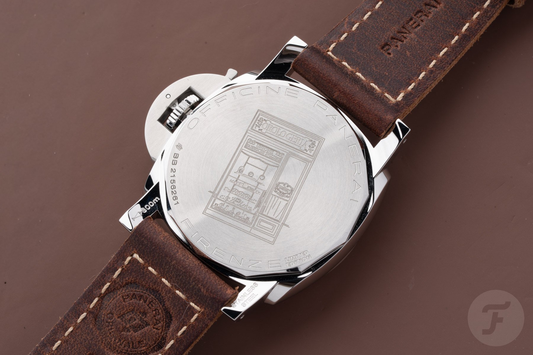 Panerai Luminor Firenze 8 Giorni PAM01794 case back