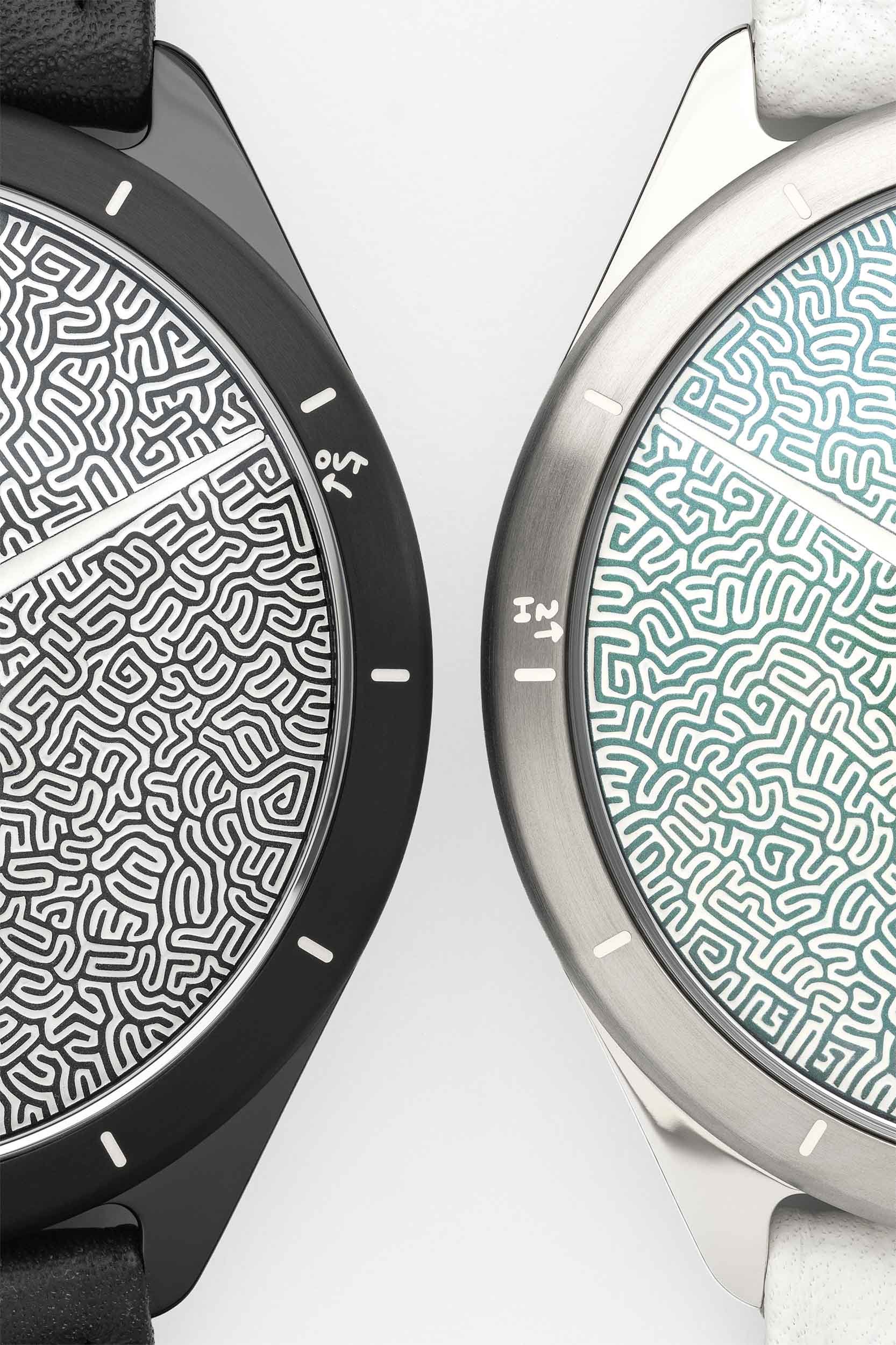 Ressence Type 9 Jules Wittock bezel detail