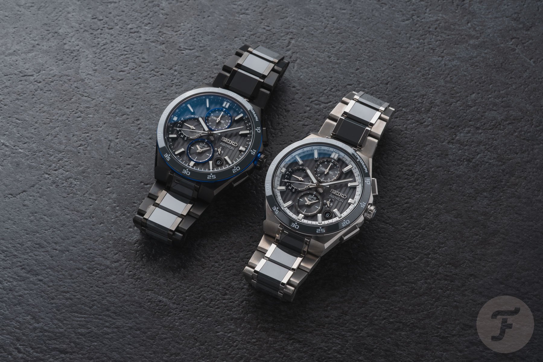 Seiko Astron GPS Solar Dual Time Chronograph (HAB007 & HAB008)