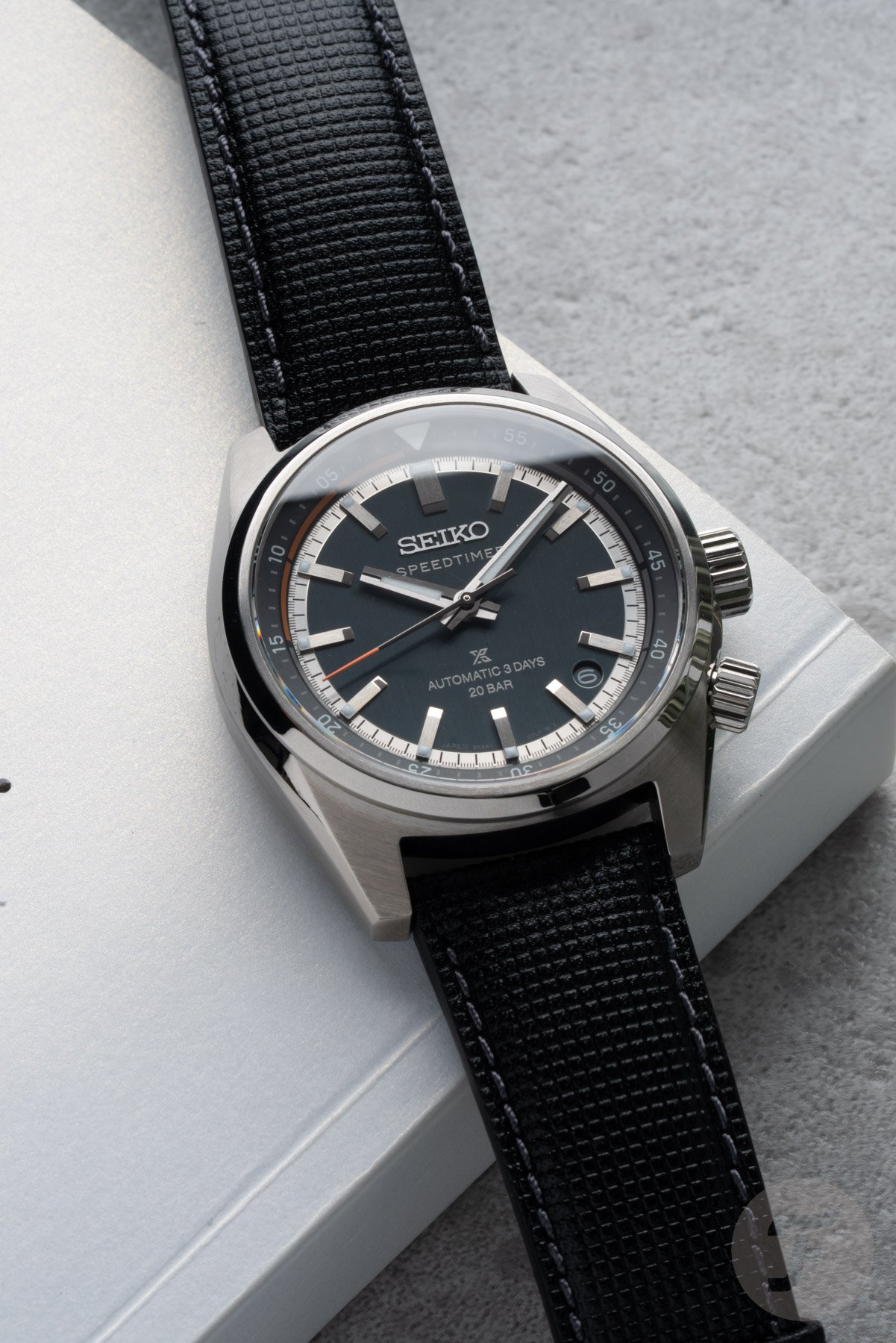 Seiko Prospex Speedtimer Mechanical HBC004 flat-lay