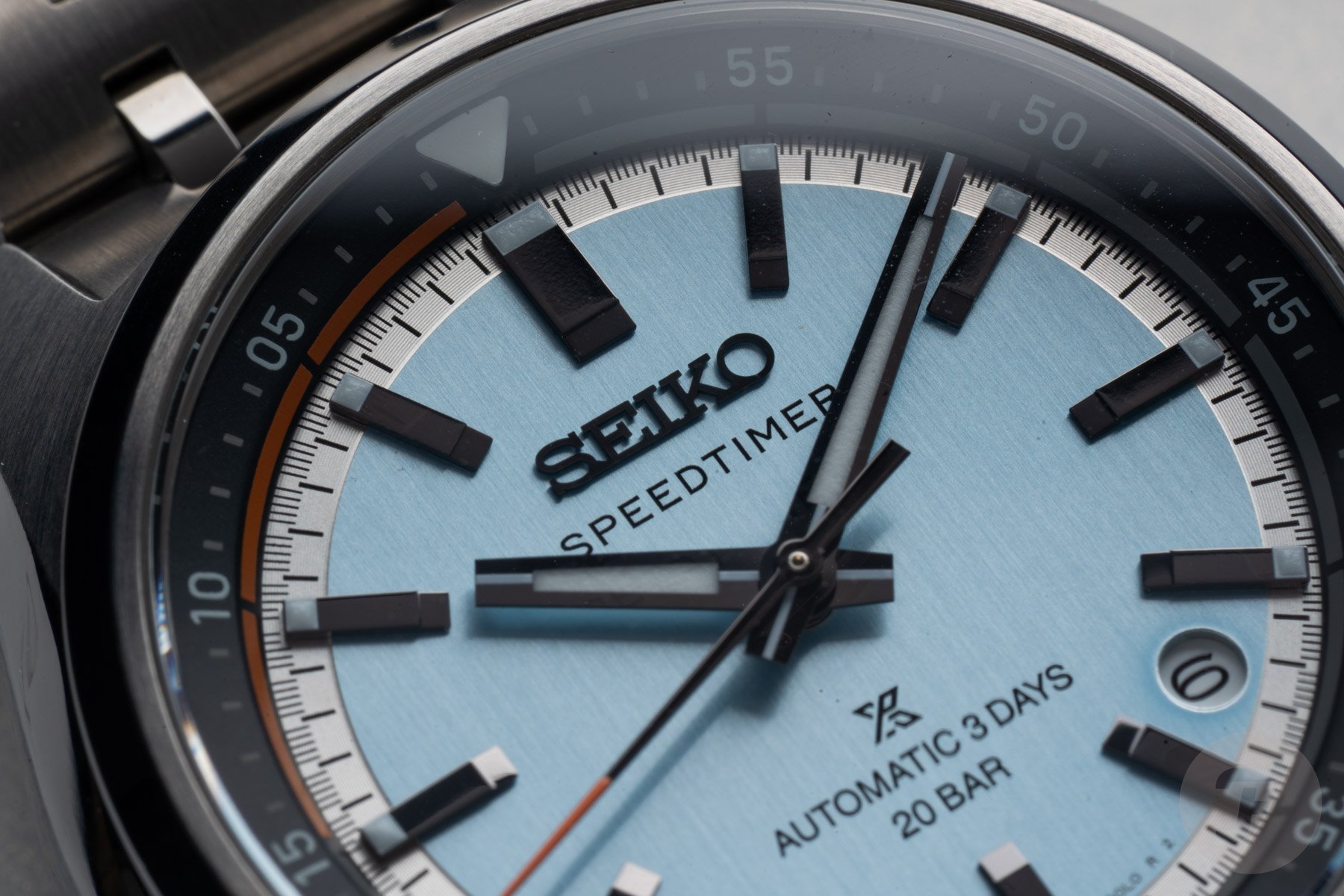 Seiko Prospex Speedtimer Mechanical HBC003 dial detail