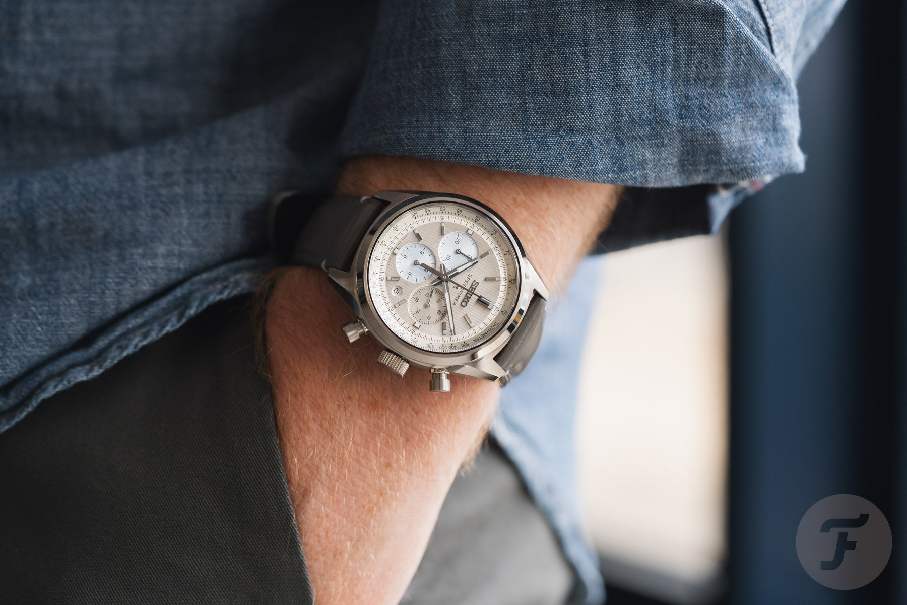 Seiko Speedtimer Mechanical Chronograph HBD002 pocket shot