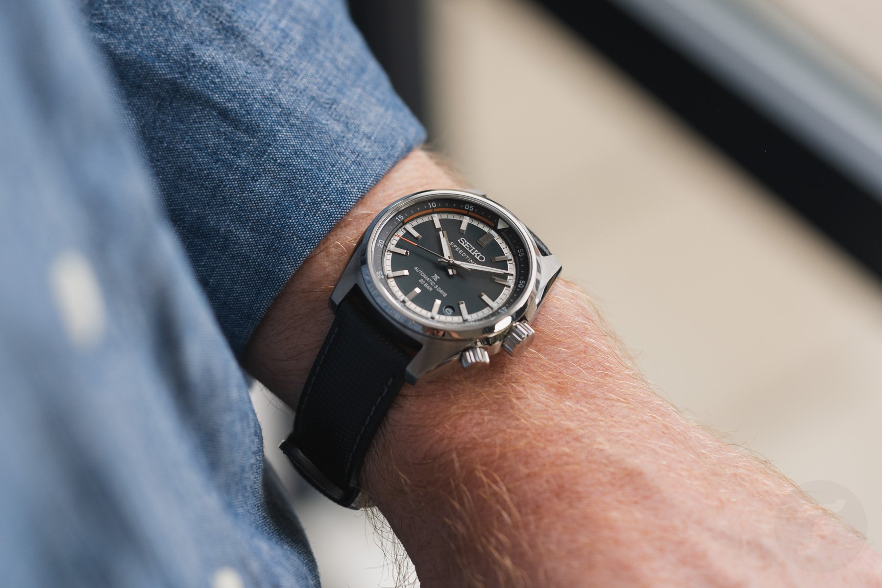 Seiko Prospex Speedtimer Mechanical HBC004 on wrist